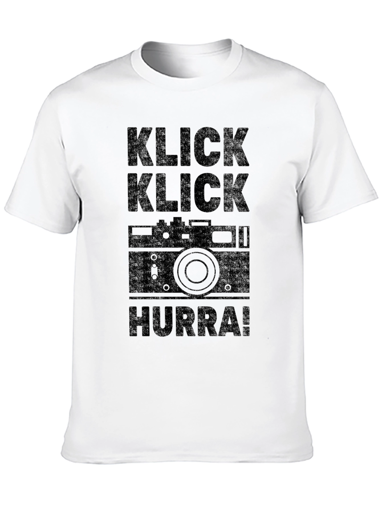 Klick Klick Hurra! Camera Graphic T-Shirt