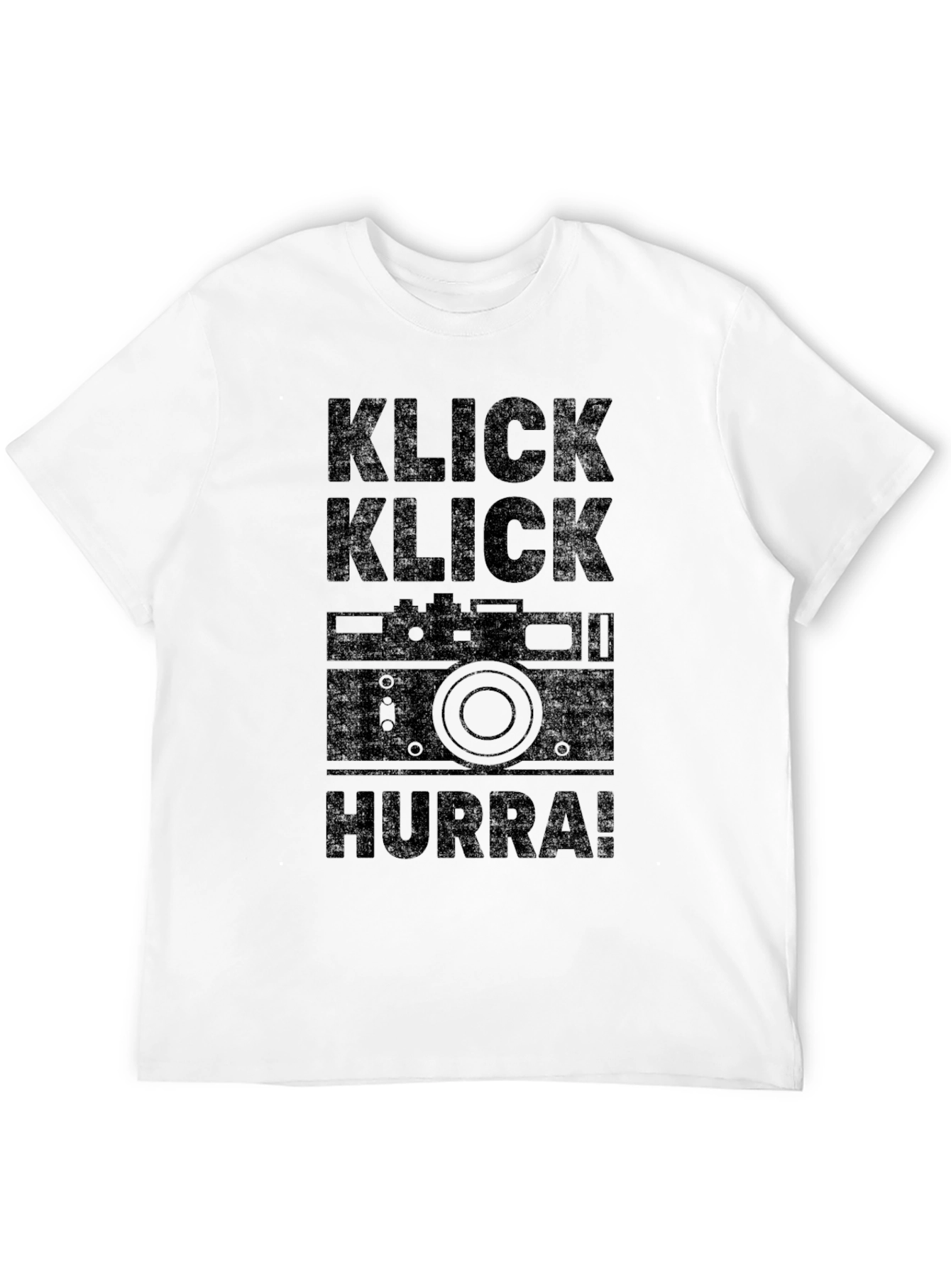 Klick Klick Hurra! Camera Graphic T-Shirt