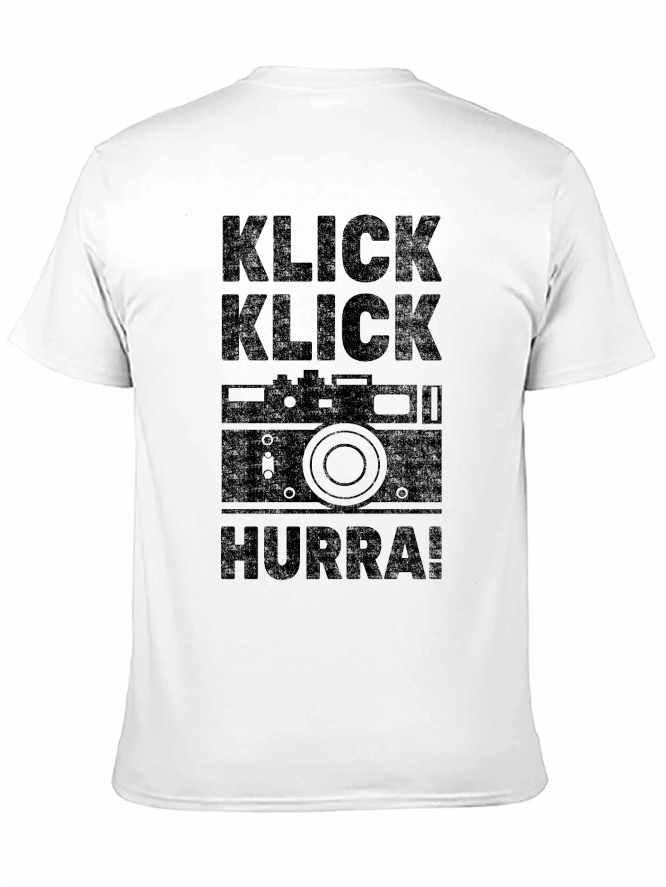 Klick Klick Hurra! Camera Graphic T-Shirt