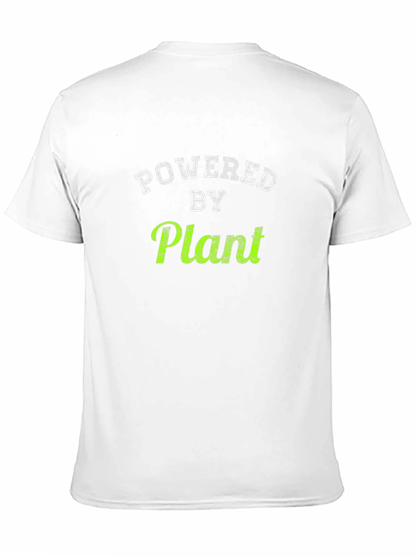 Powered by Plant Graphic T-Shirt - Black