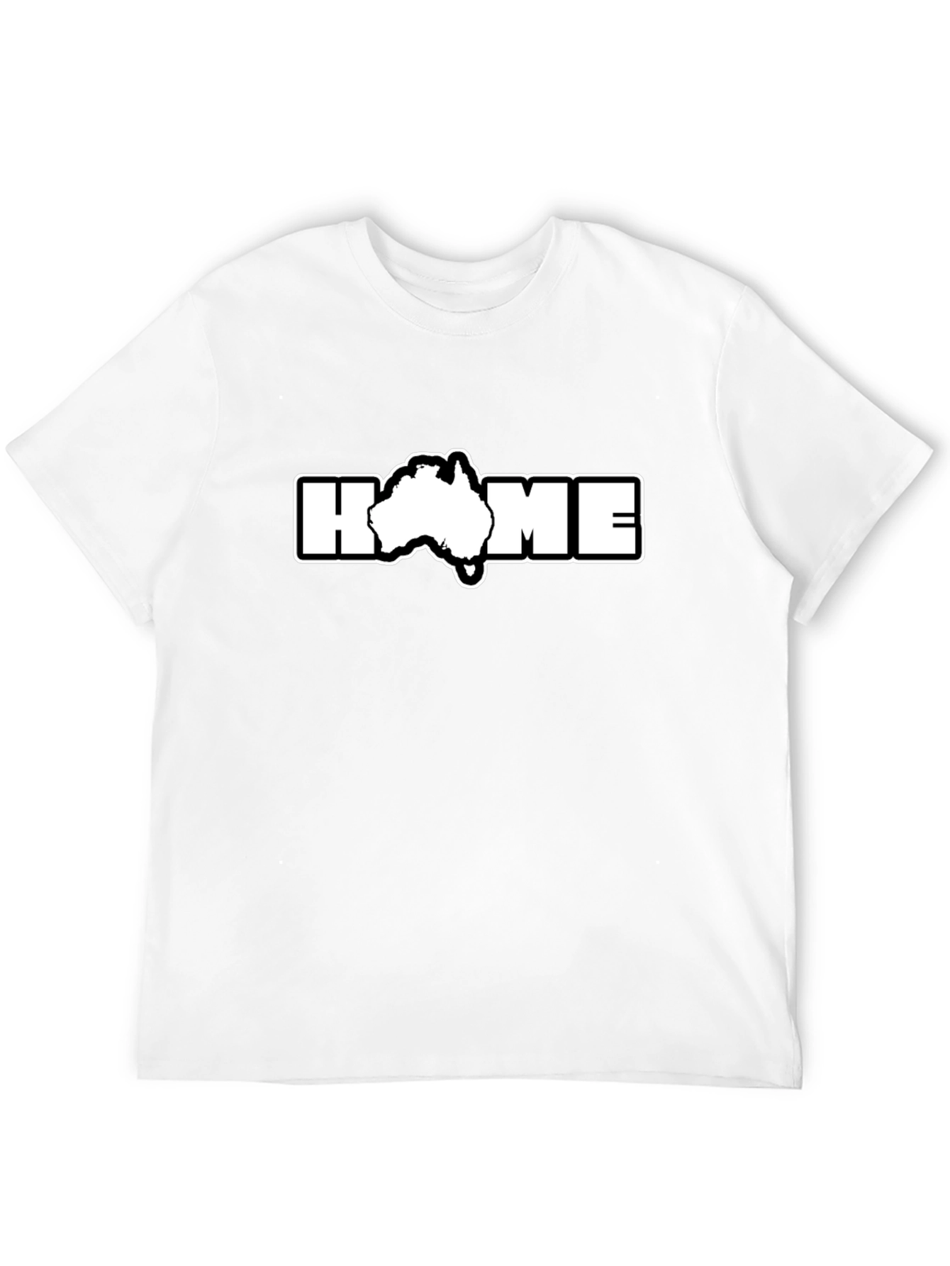 Australia Home T-Shirt - Black Graphic Tee