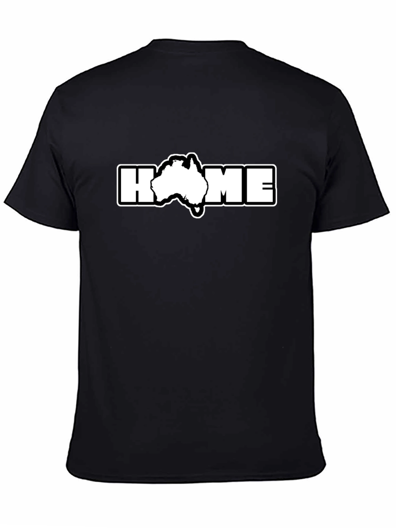 Australia Home T-Shirt - Black Graphic Tee