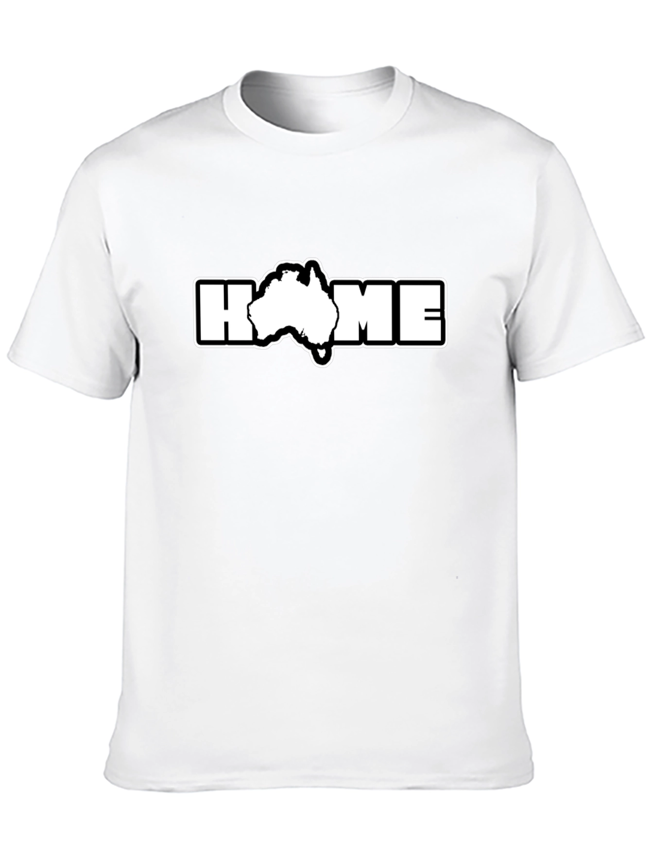 Australia Home T-Shirt - Black Graphic Tee