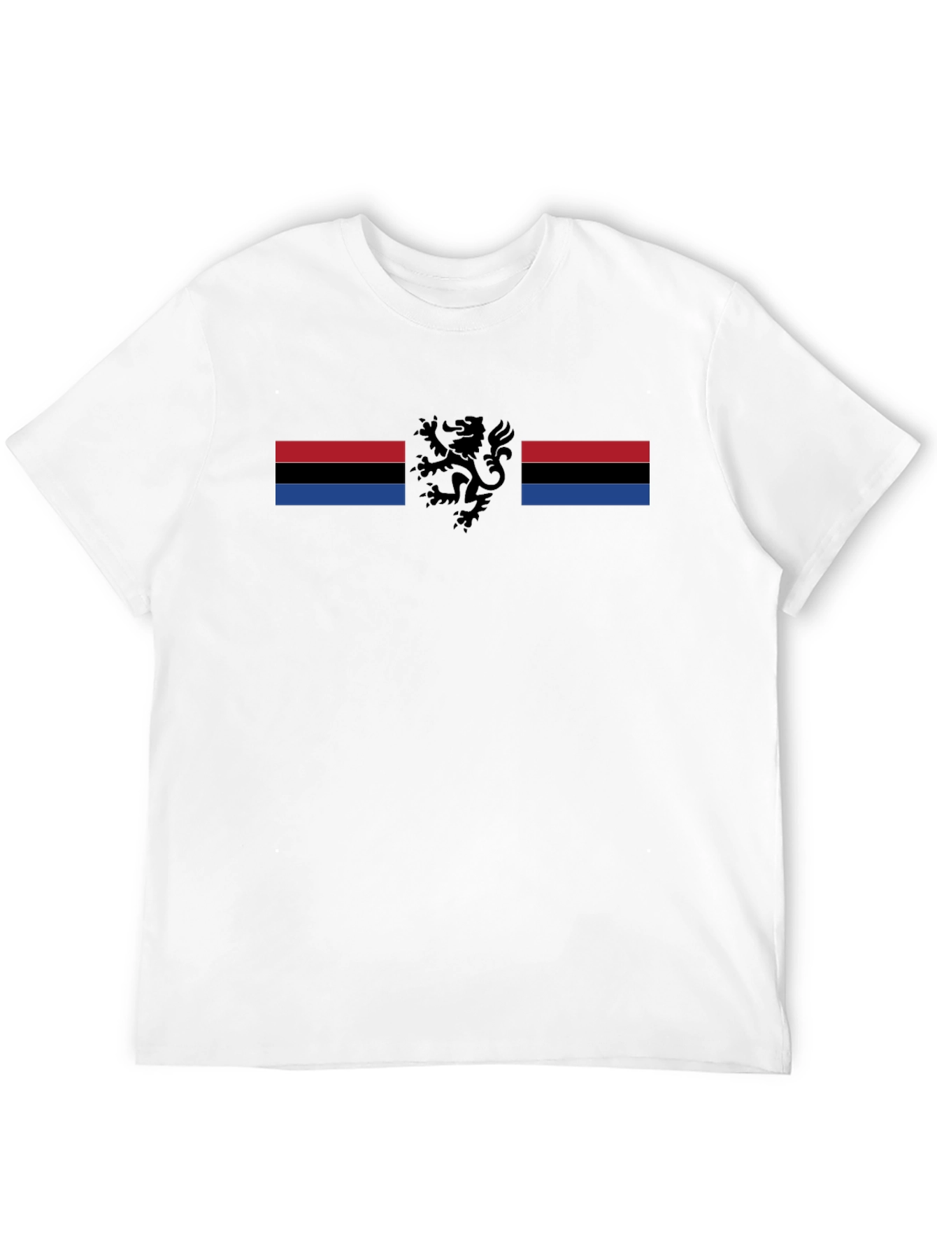 Lion Emblem Graphic Black T-Shirt