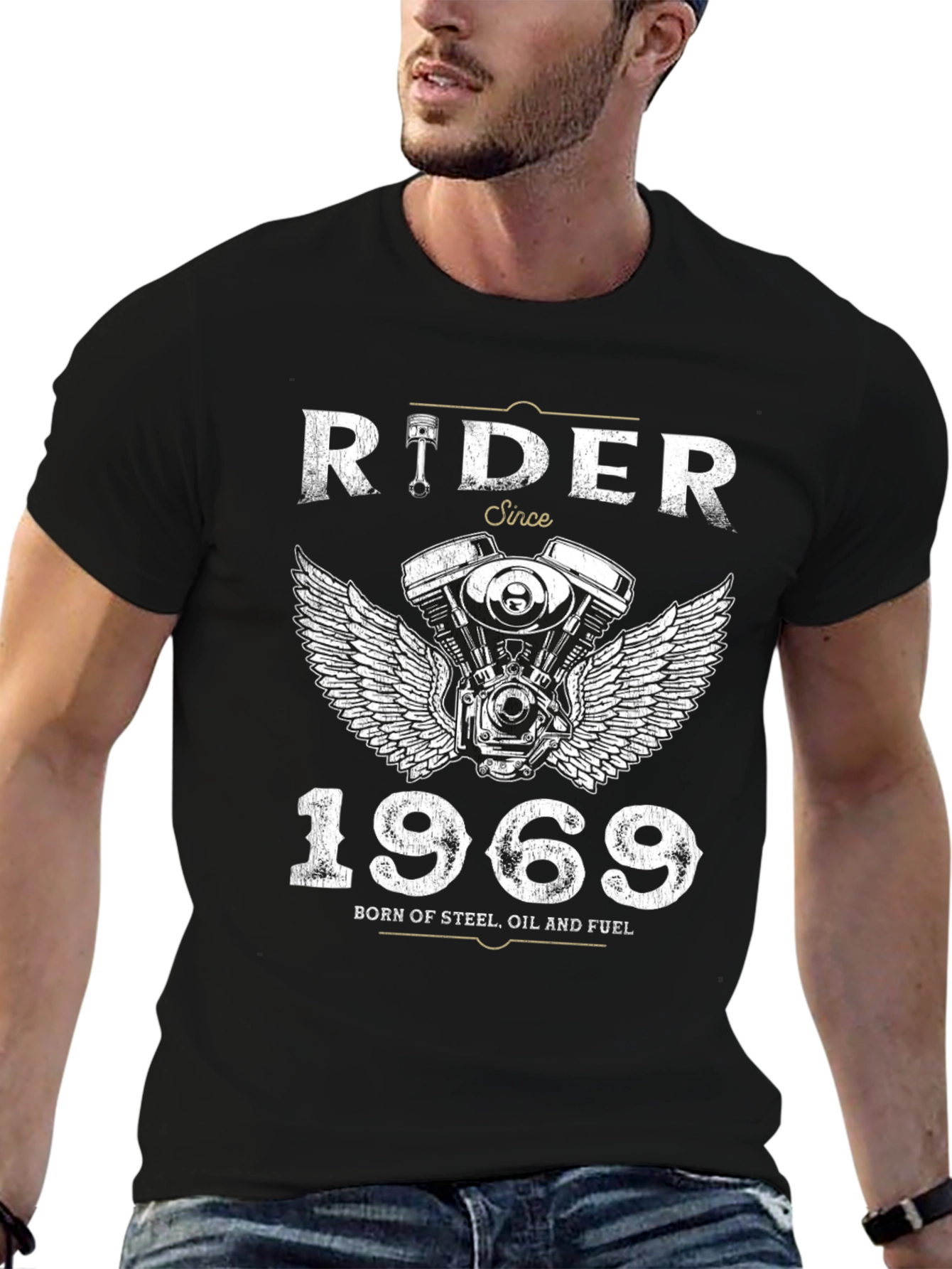Rider Since 1969 Graphic T-Shirt