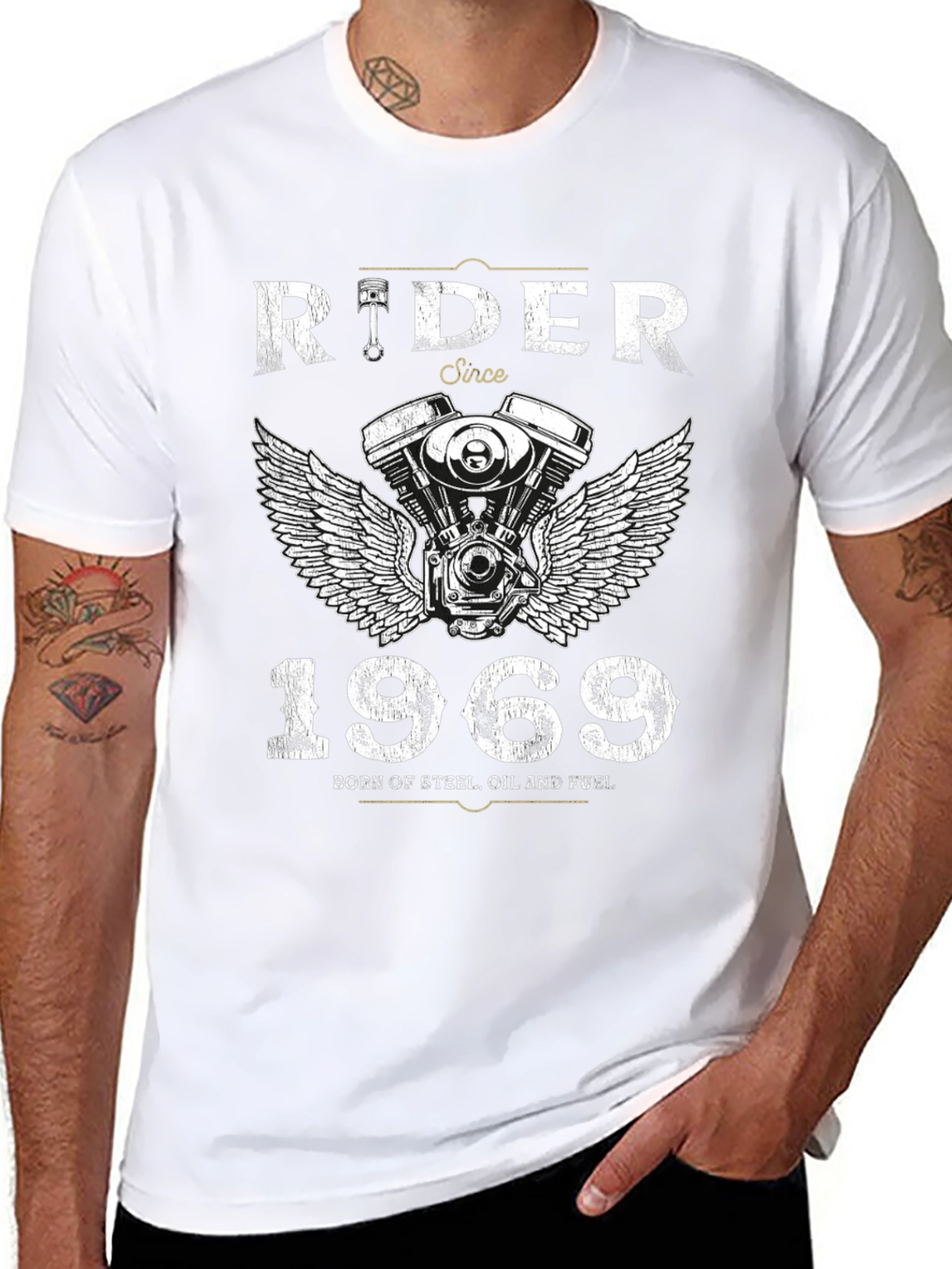 Rider Since 1969 Graphic T-Shirt