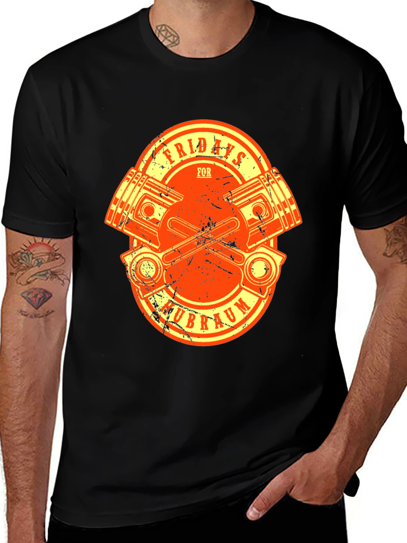 Fridays for Hubraum T-Shirt - Car Enthusiast Apparel