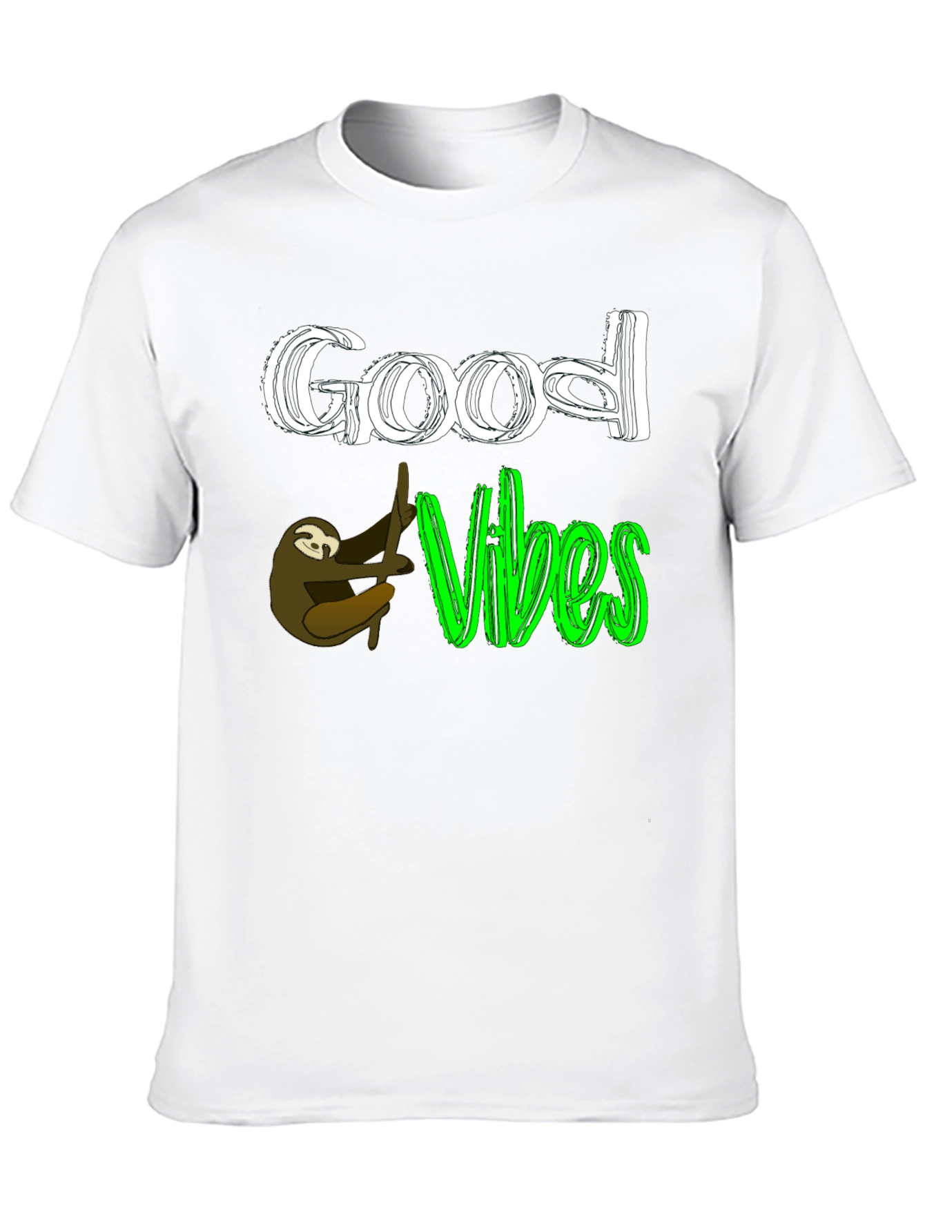 Good Vibes Sloth T-Shirt
