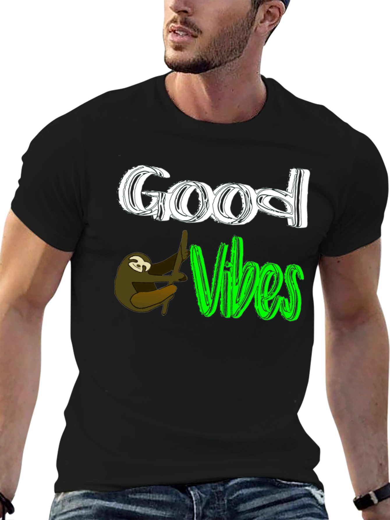 Good Vibes Sloth T-Shirt