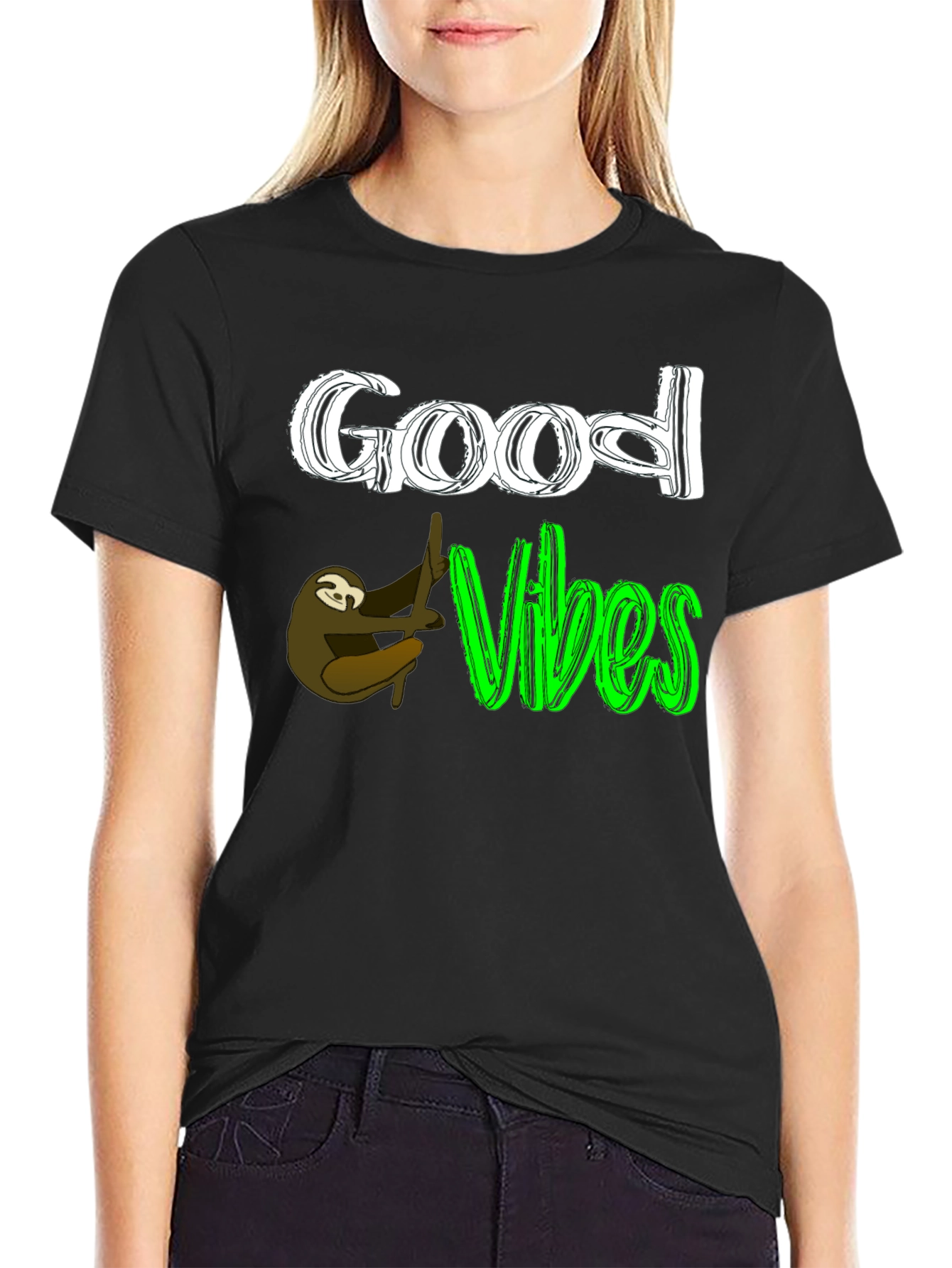 Good Vibes Sloth T-Shirt