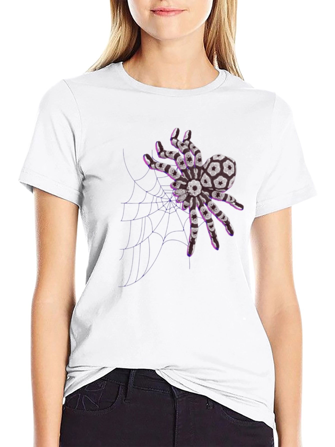 Soccer Ball Spider Graphic Tee - Unique Design