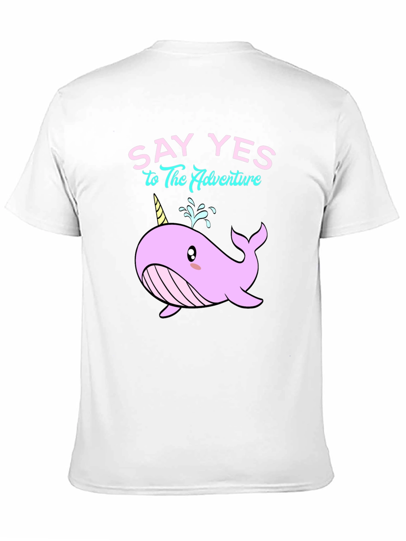 Say Yes to Adventure Narwhal T-Shirt