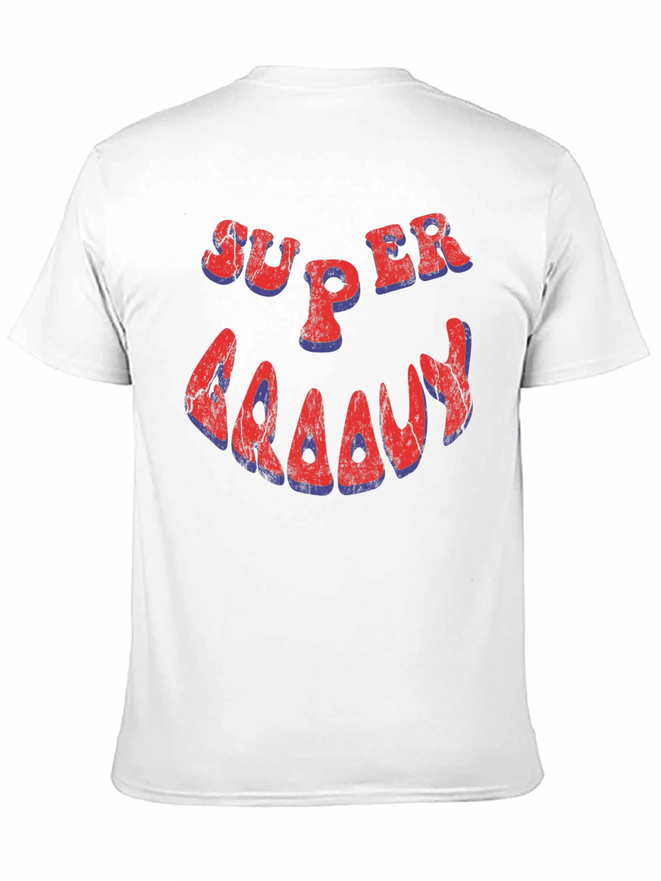 Super Groovy Retro Style Black T-Shirt