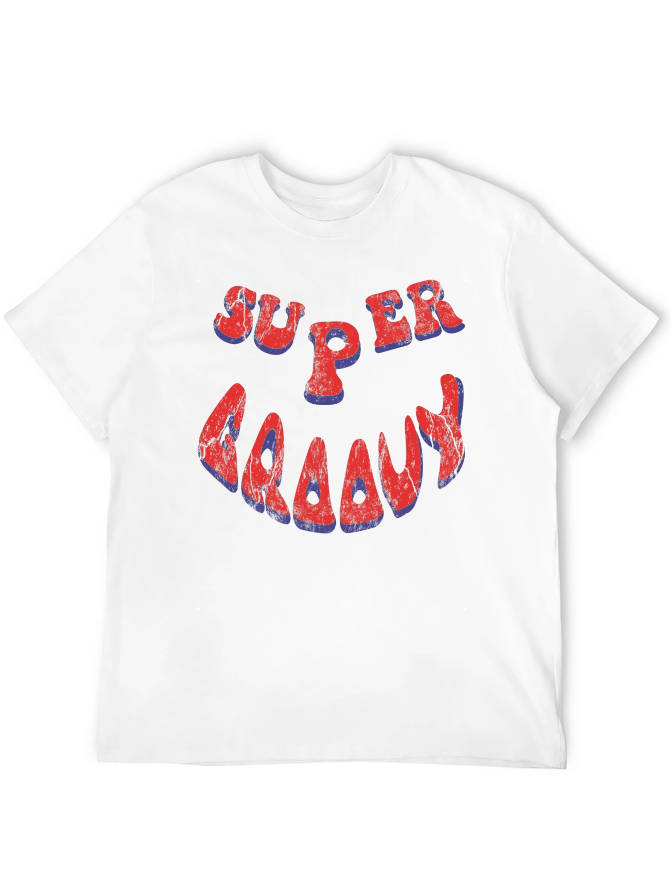 Super Groovy Retro Style Black T-Shirt