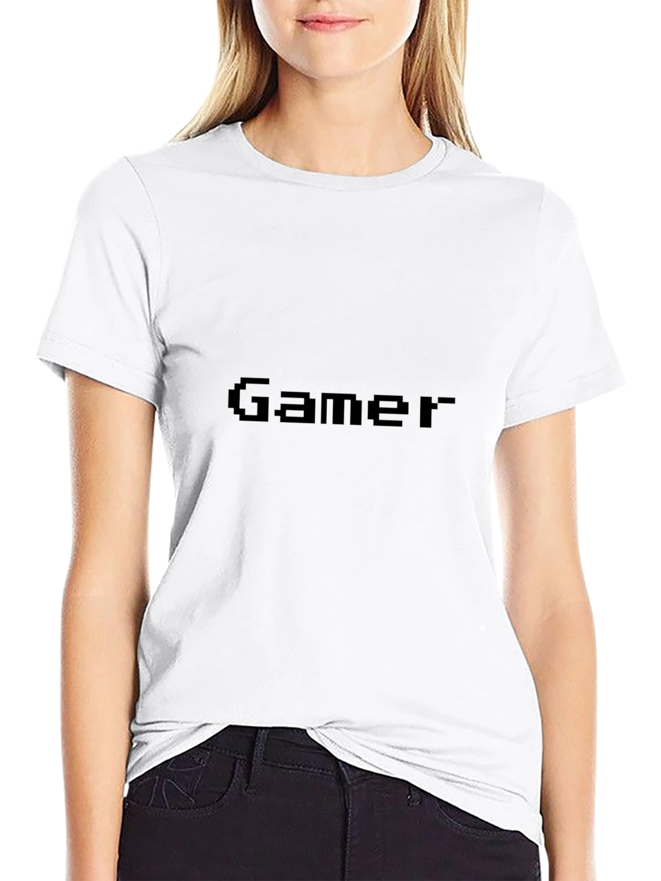 Retro Gamer T-Shirt - Pixelated Design