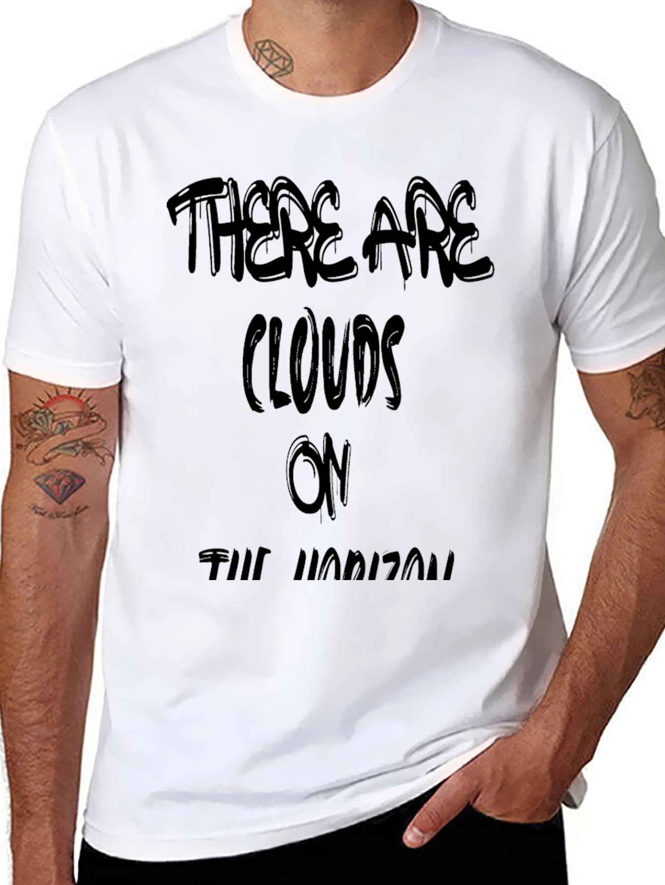 Clouds on the Horizon Graphic T-Shirt