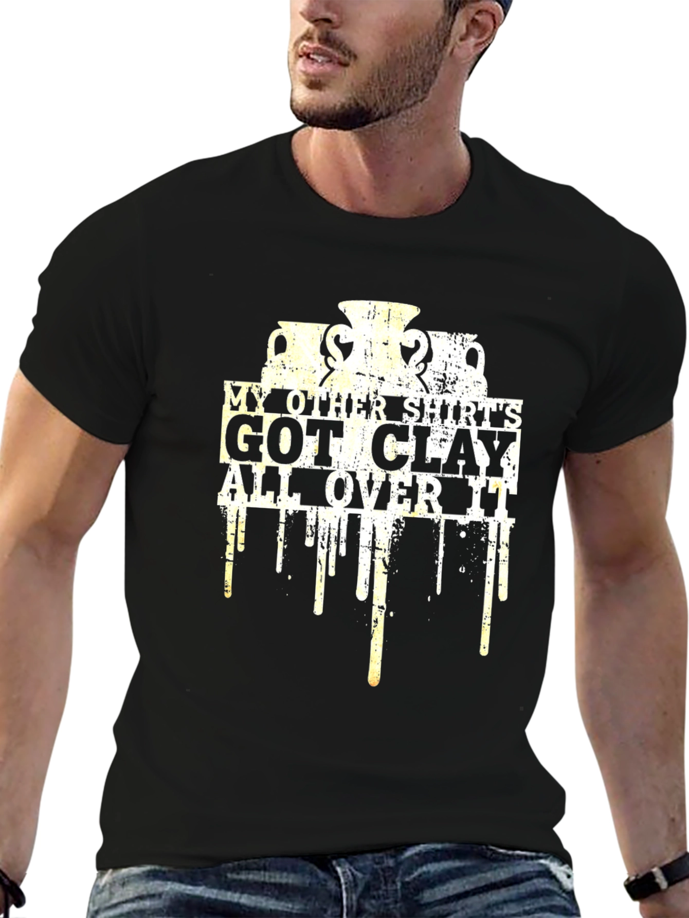 Pottery Lover T-Shirt - Clay All Over It