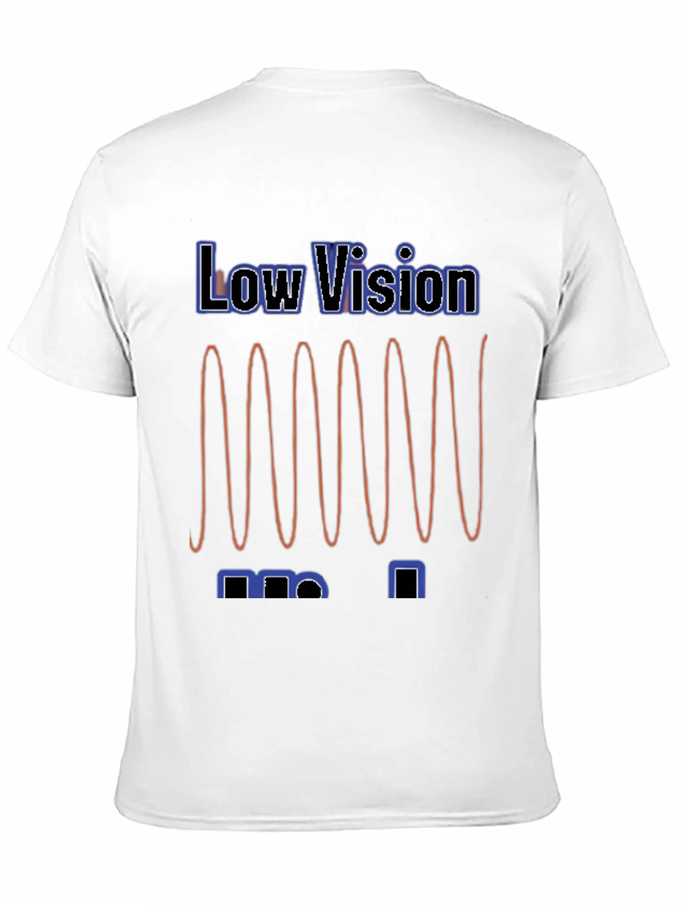 Low Vision Graphic T-Shirt - Visually Impaired Awareness Tee