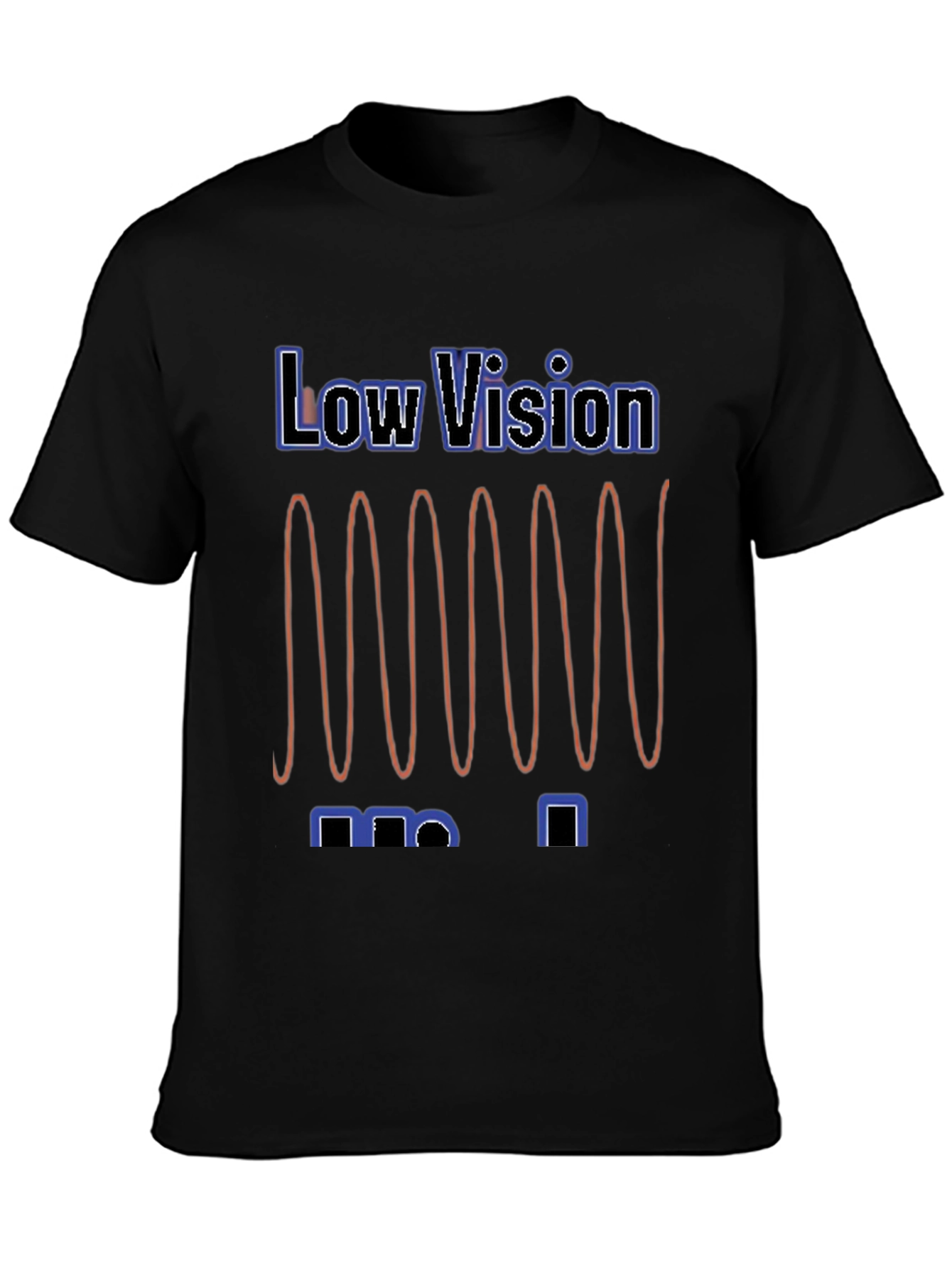 Low Vision Graphic T-Shirt - Visually Impaired Awareness Tee