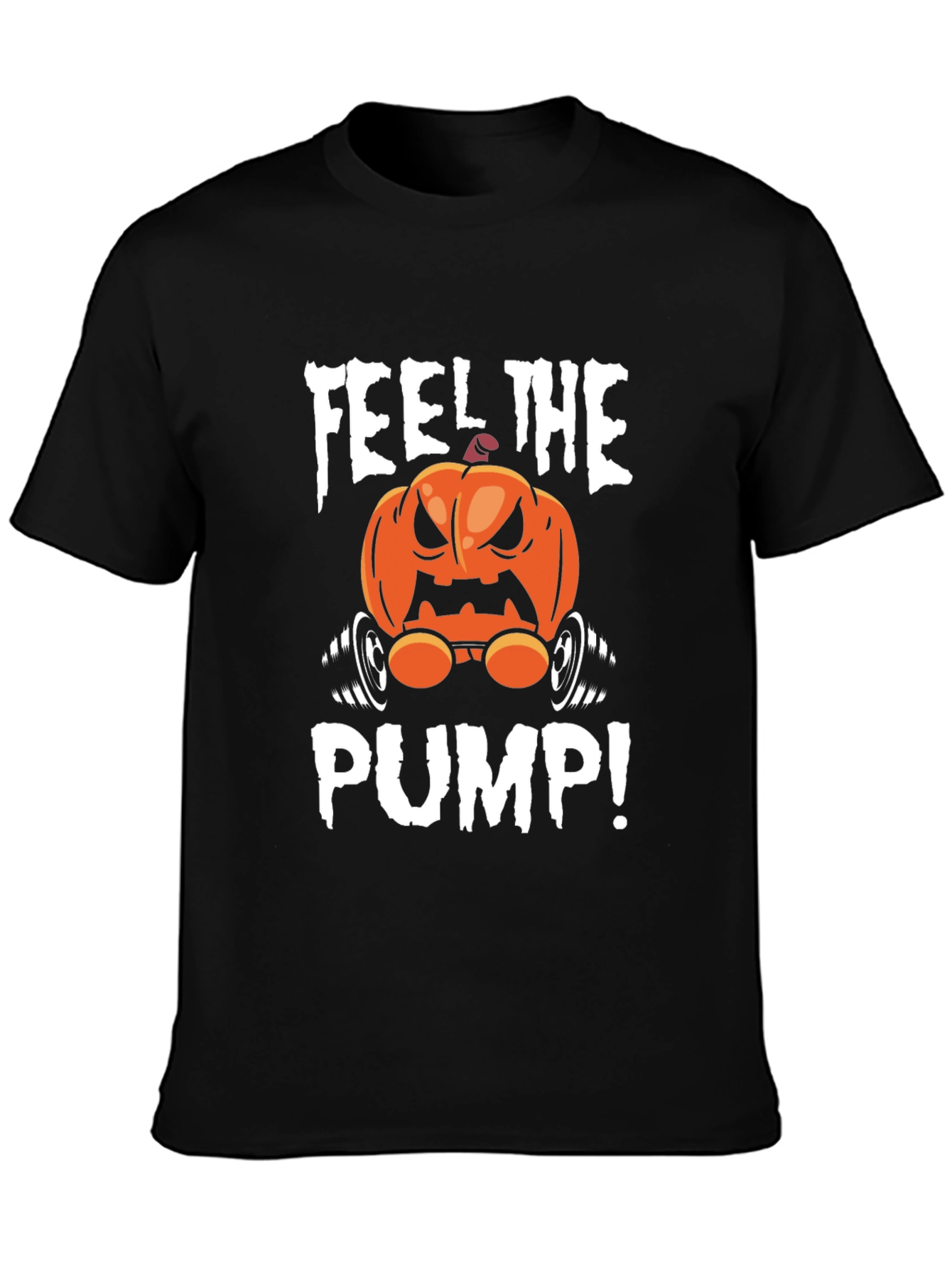 Feel The Pump Halloween Gym T-Shirt