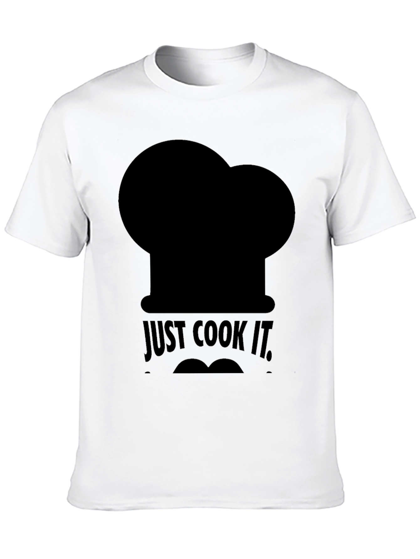 Just Cook It Mens Black T-Shirt