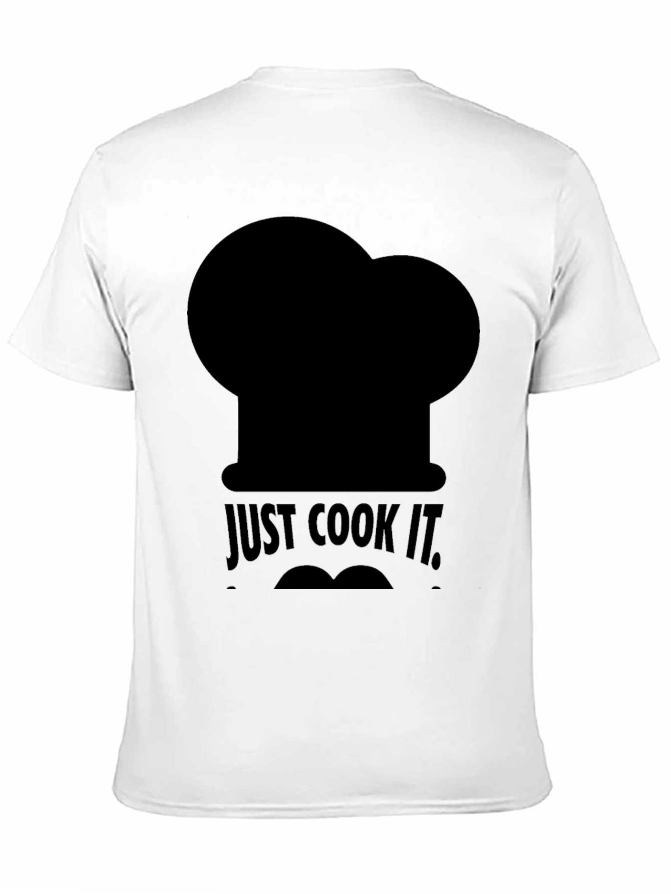 Just Cook It Mens Black T-Shirt