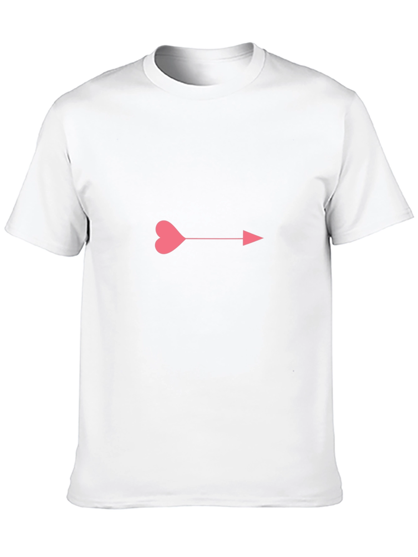 Heart Arrow Graphic Tee - Valentines Day