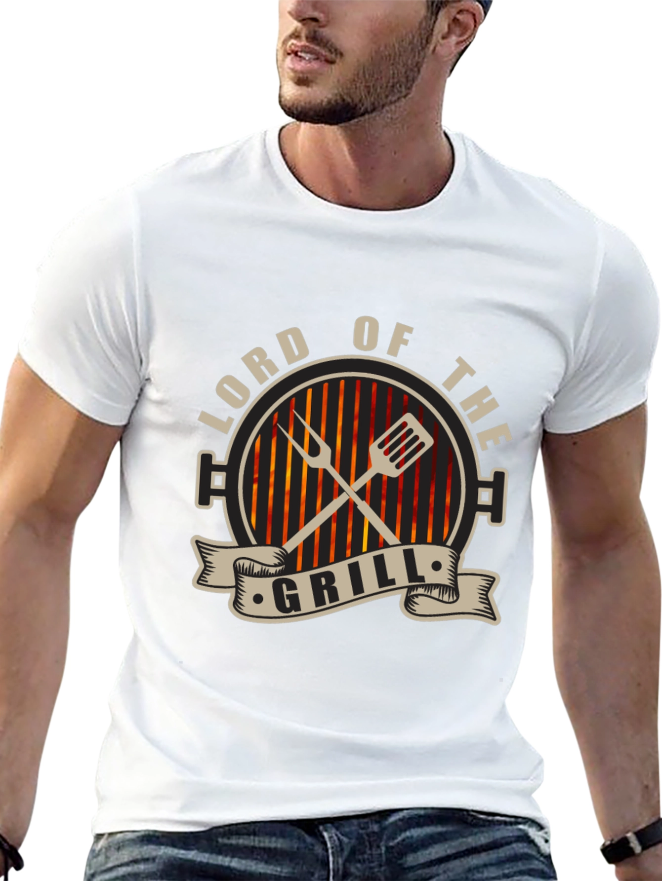 Lord of the Grill T-Shirt BBQ Master