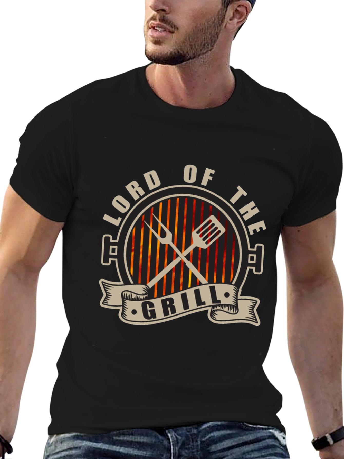 Lord of the Grill T-Shirt BBQ Master
