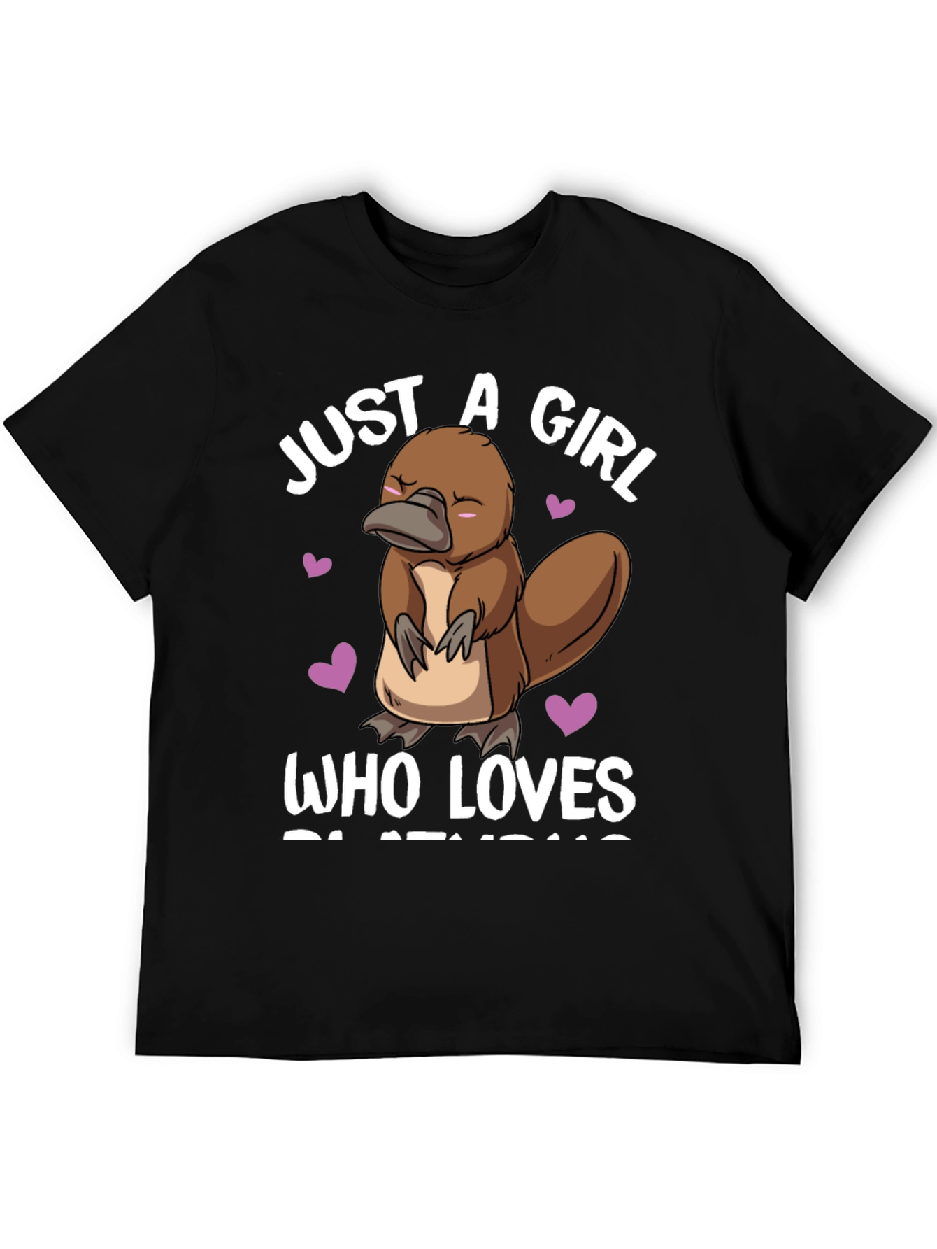 Just a Girl Who Loves Platypus T-Shirt