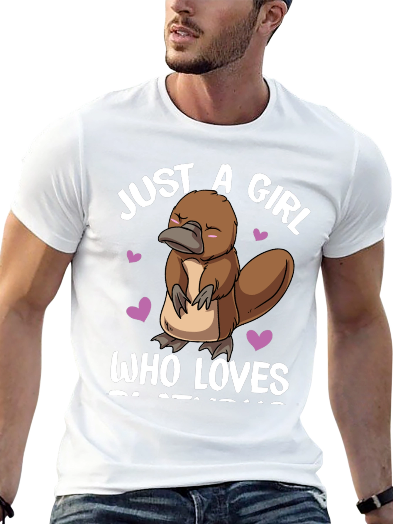 Just a Girl Who Loves Platypus T-Shirt