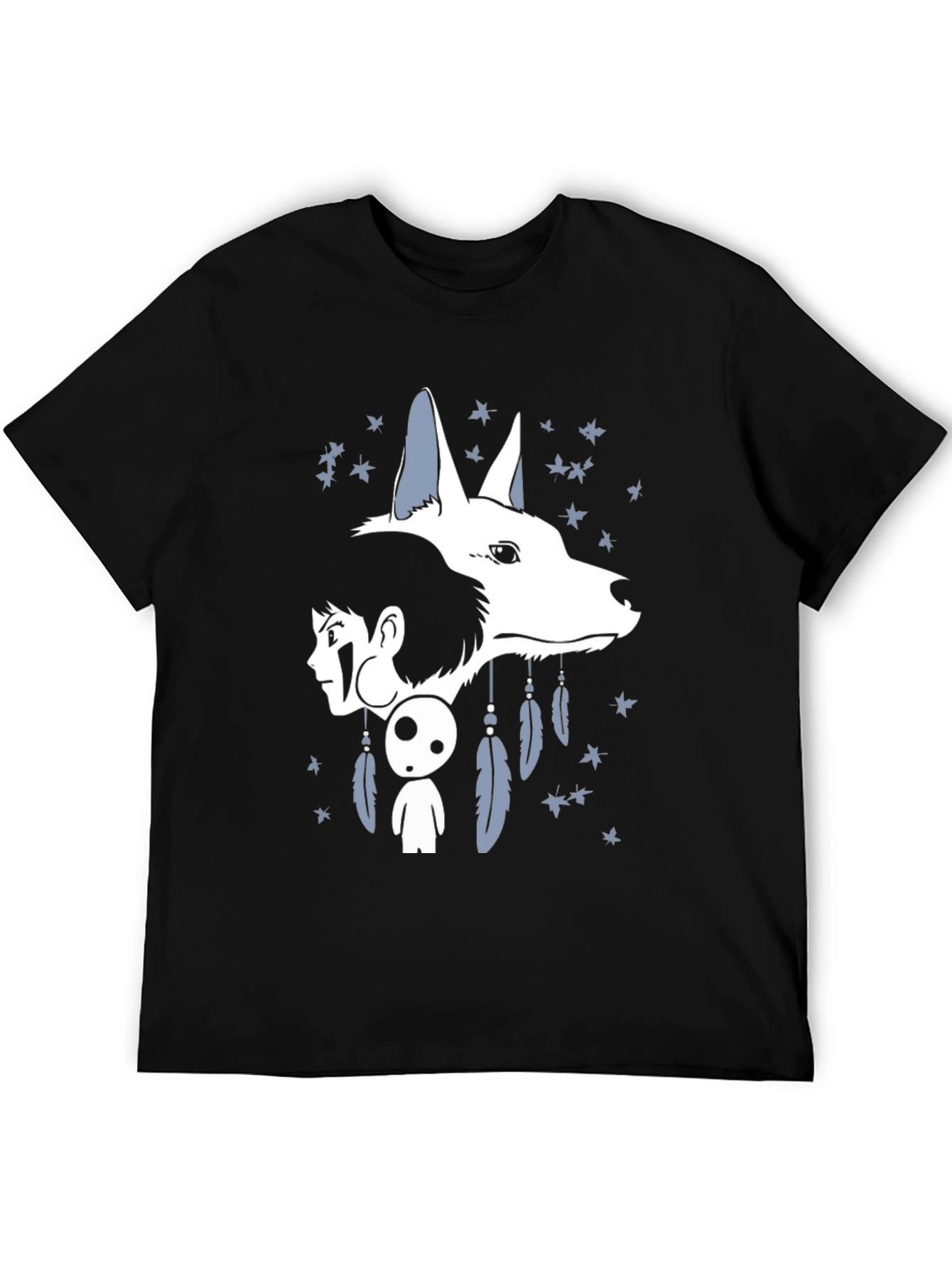 Mononoke Anime T-Shirt - Unisex Black Tee