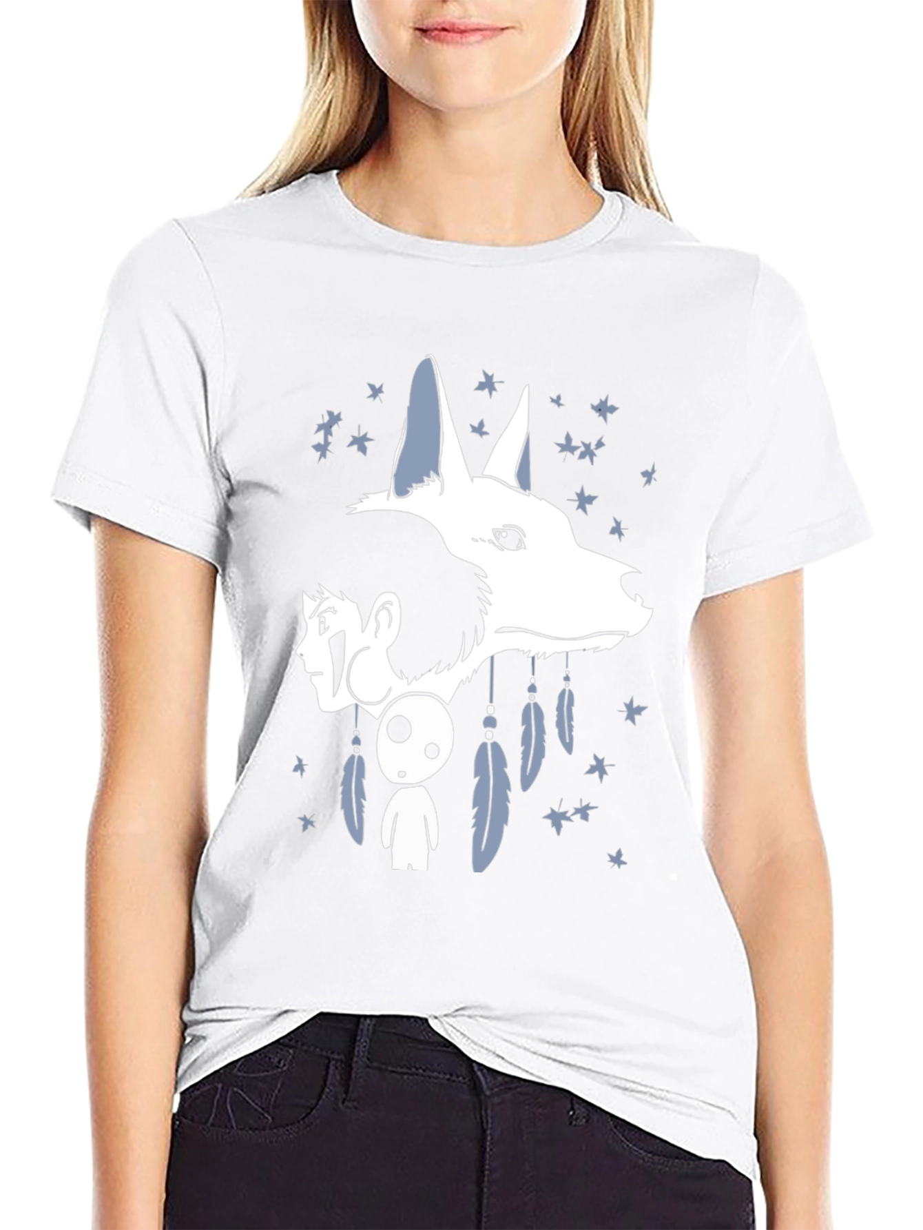 Mononoke Anime T-Shirt - Unisex Black Tee