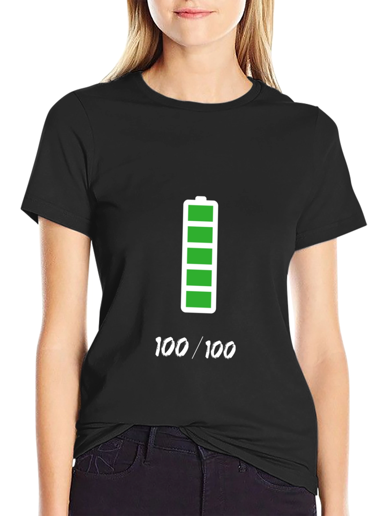 100% Charged T-Shirt - Full Battery Power