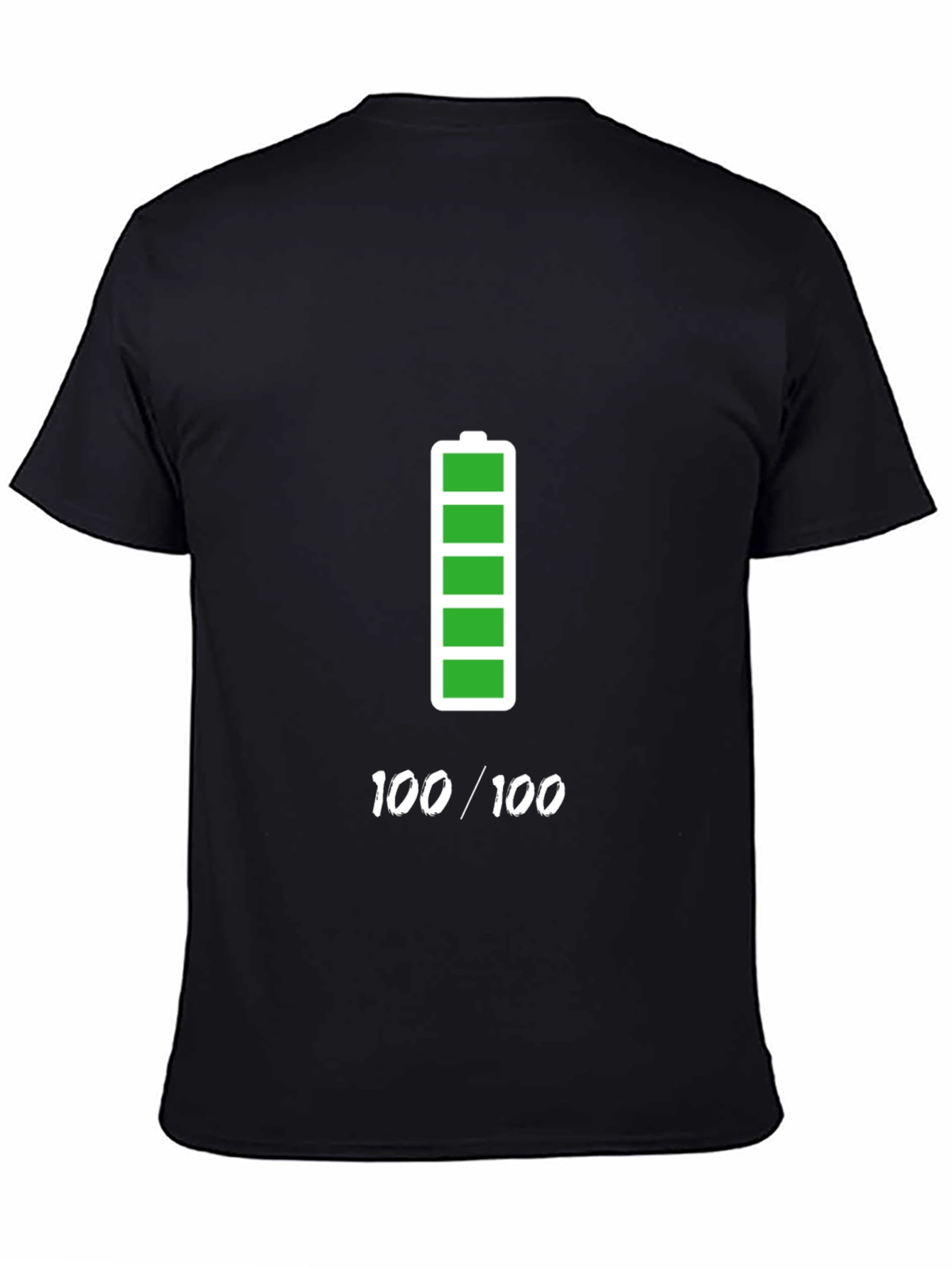 100% Charged T-Shirt - Full Battery Power