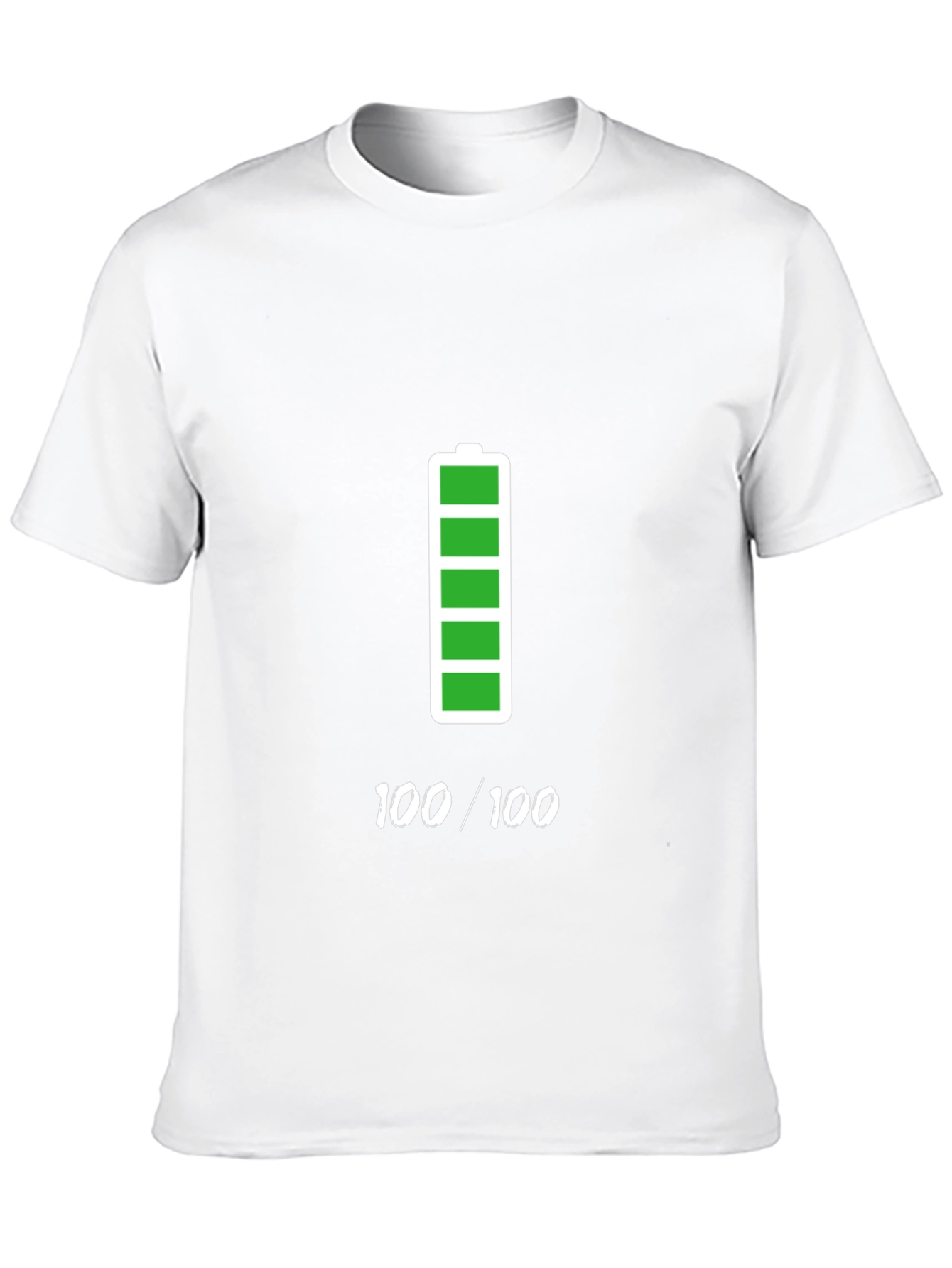 100% Charged T-Shirt - Full Battery Power