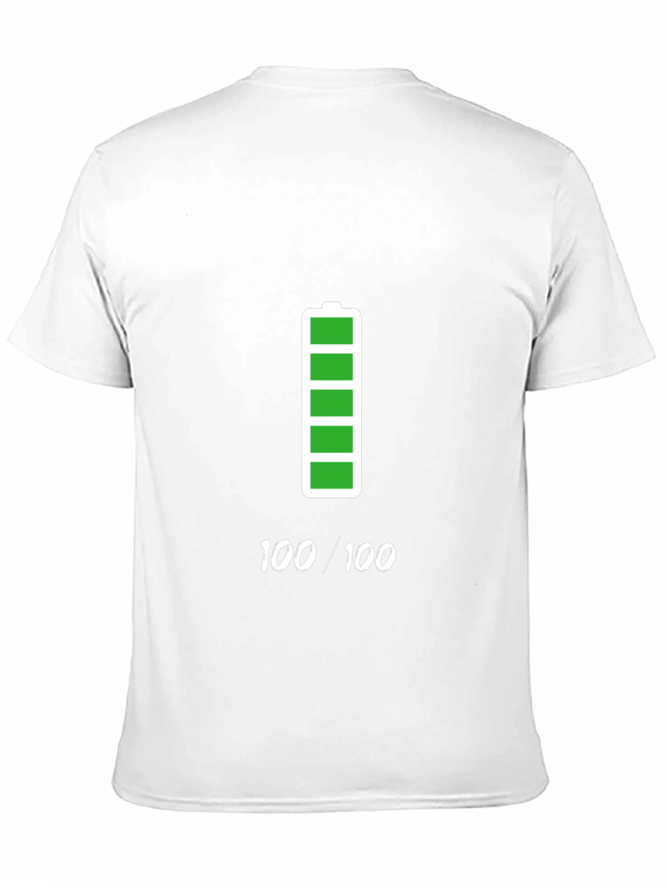 100% Charged T-Shirt - Full Battery Power