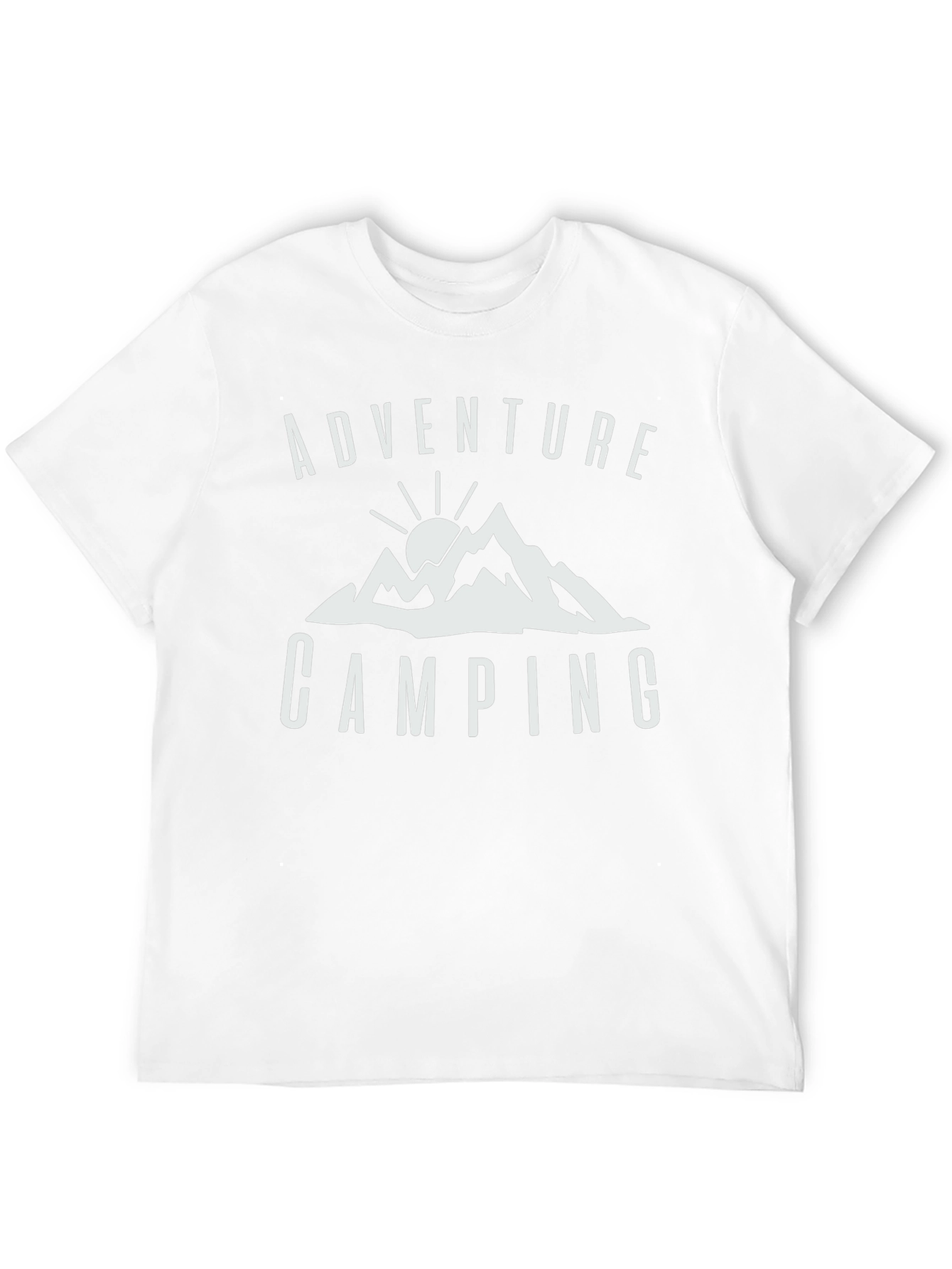 Adventure Camping Graphic Tee - Black