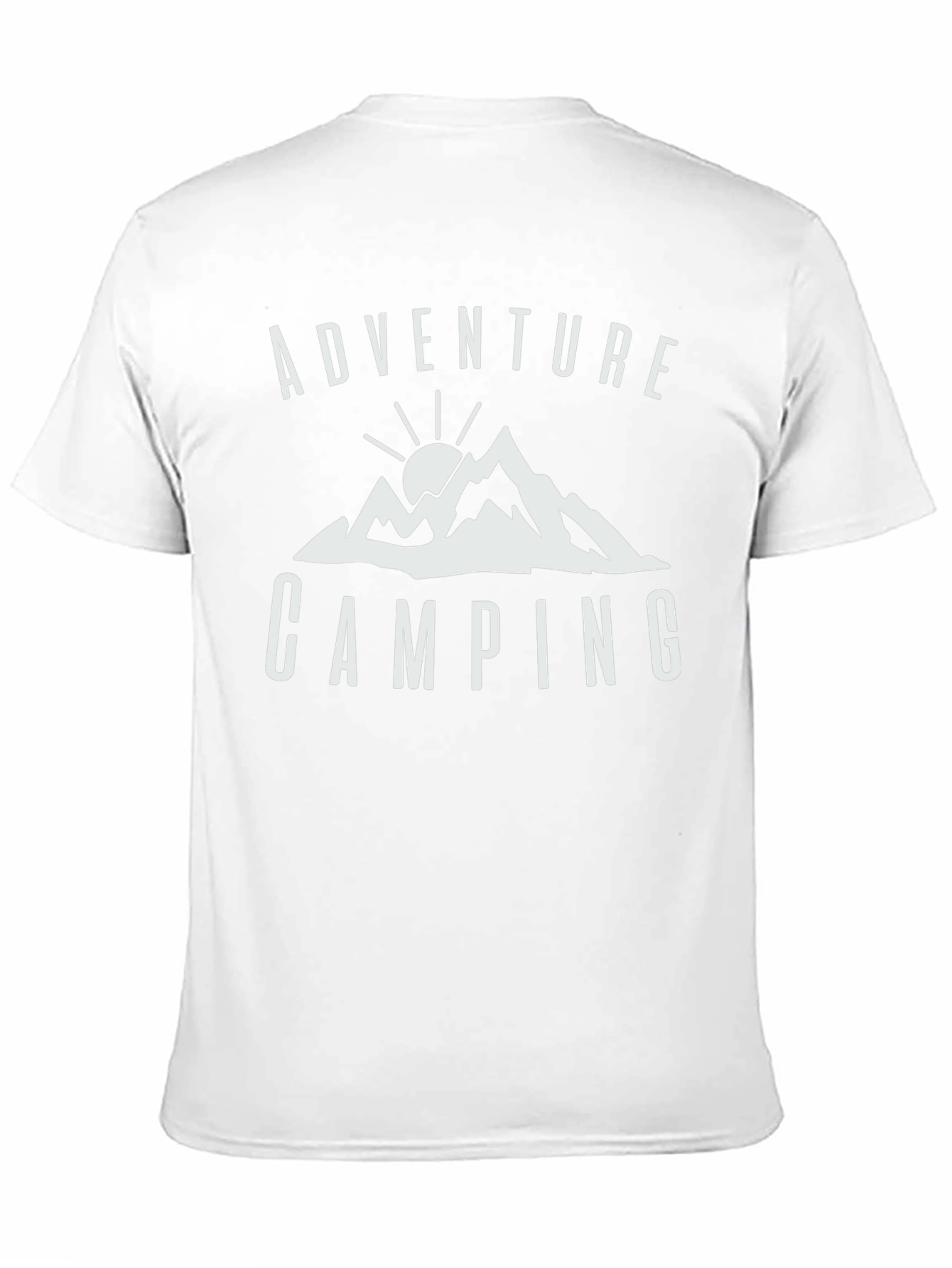 Adventure Camping Graphic Tee - Black
