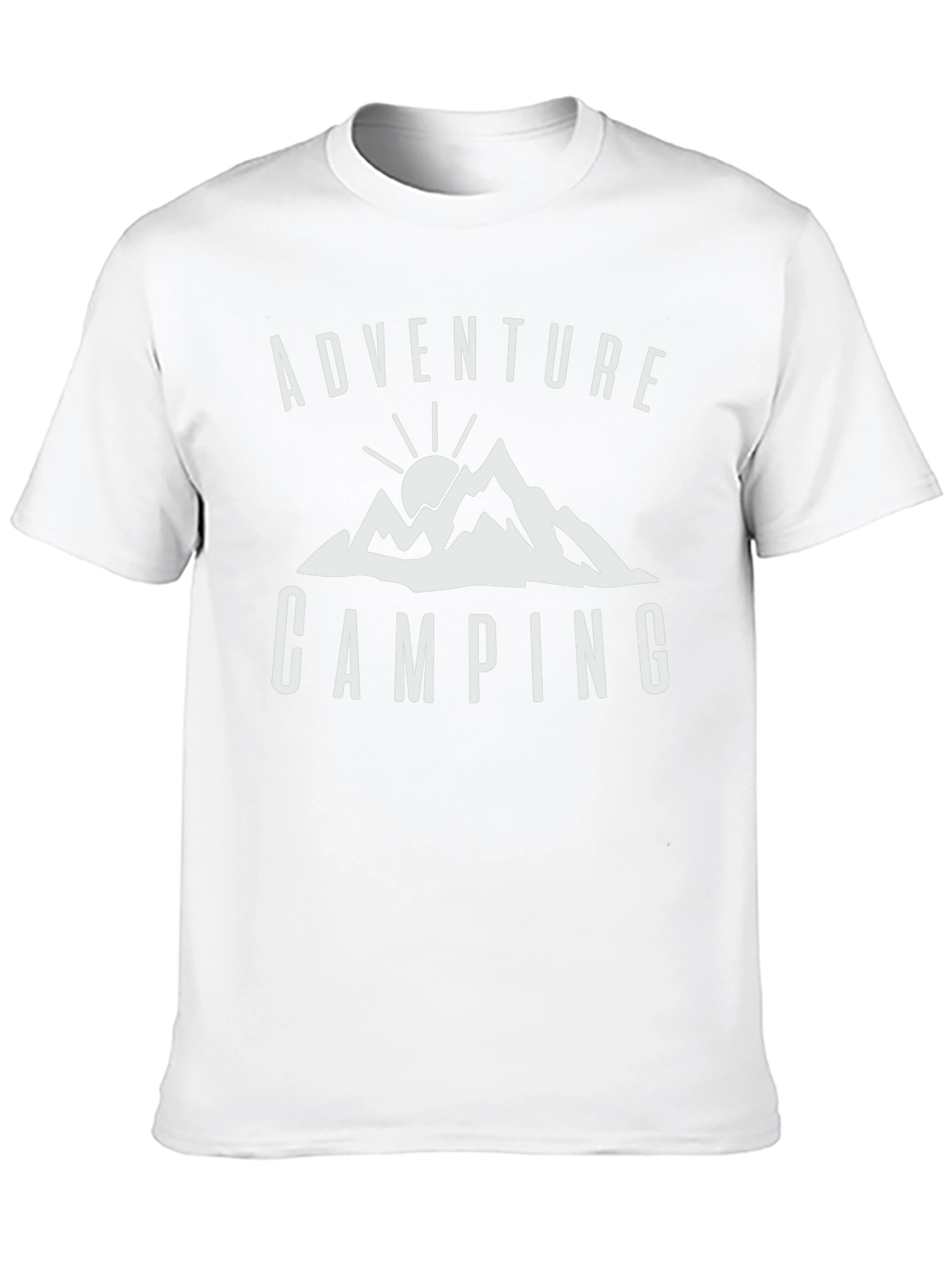 Adventure Camping Graphic Tee - Black