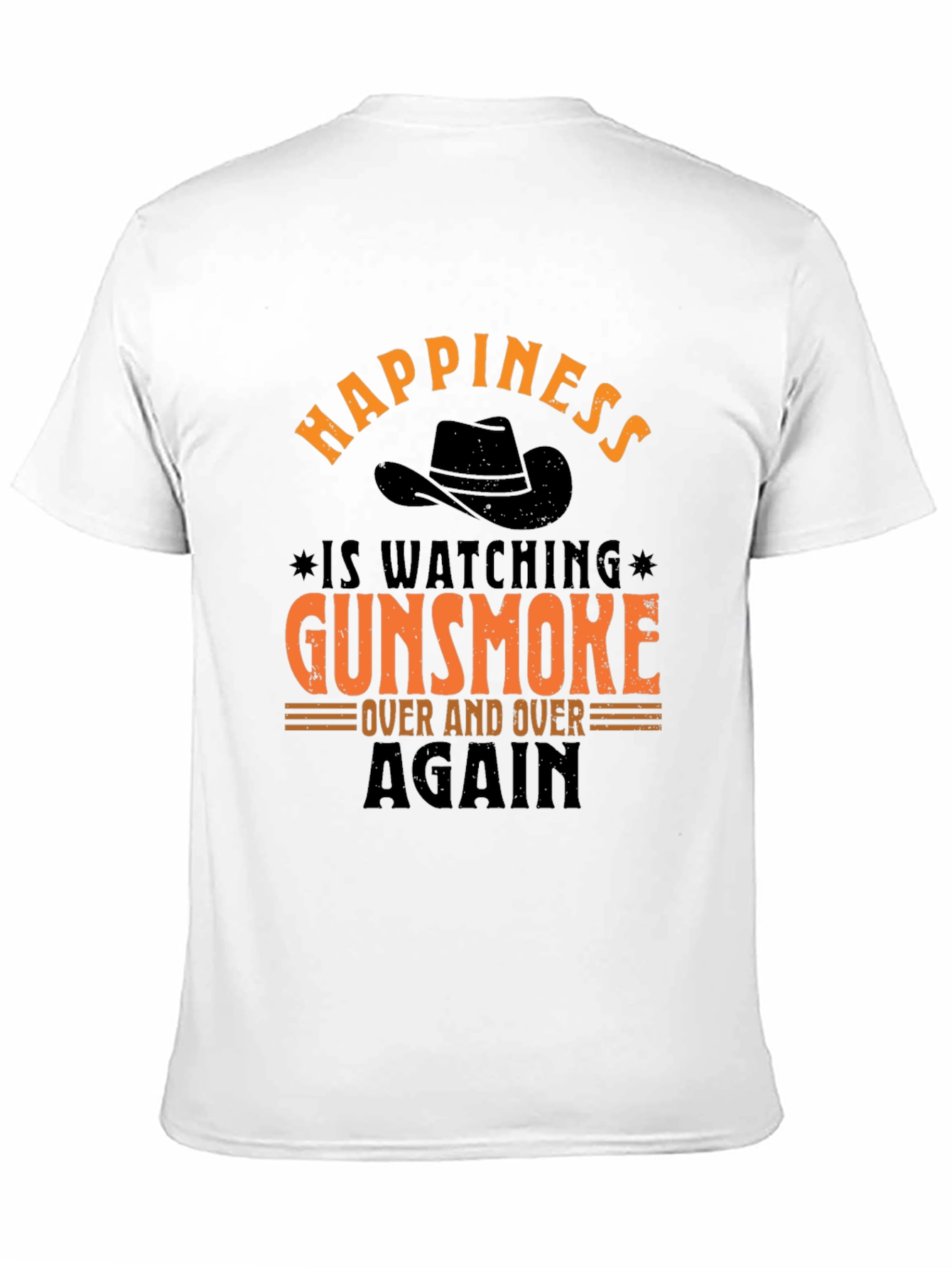 Gunsmoke Fan T-Shirt - Happiness is Watching