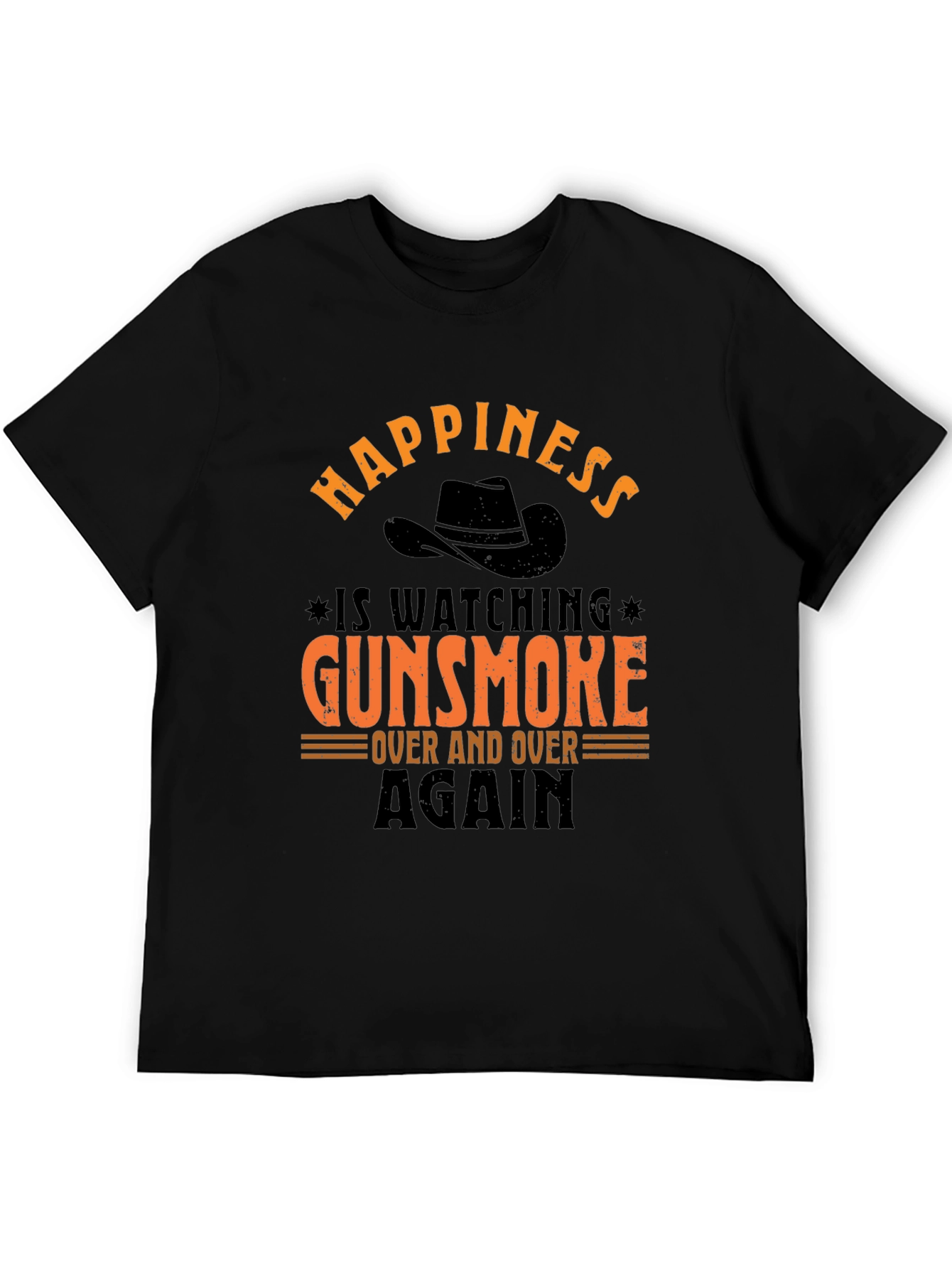 Gunsmoke Fan T-Shirt - Happiness is Watching