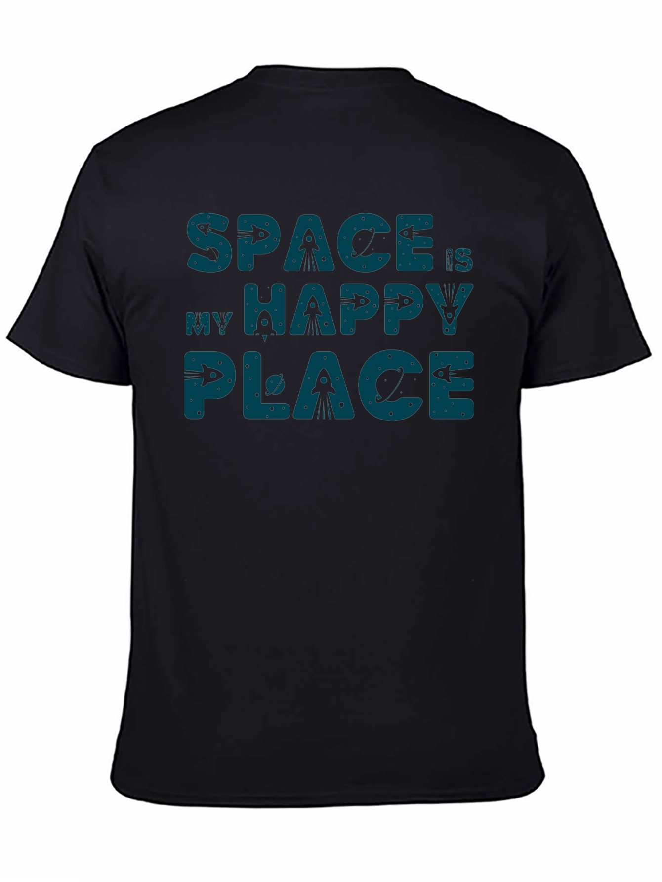 Space Is My Happy Place Graphic T-Shirt