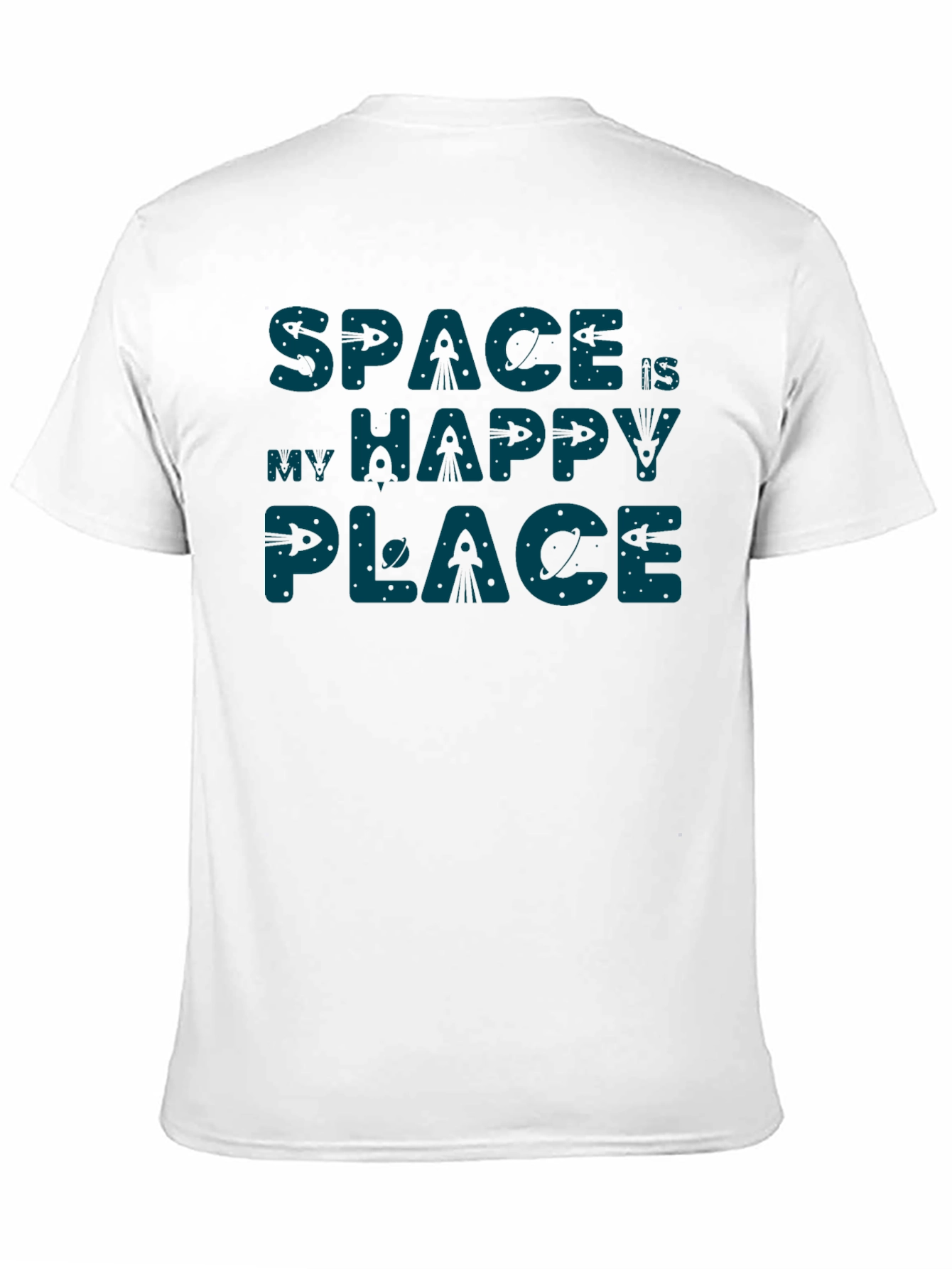 Space Is My Happy Place Graphic T-Shirt