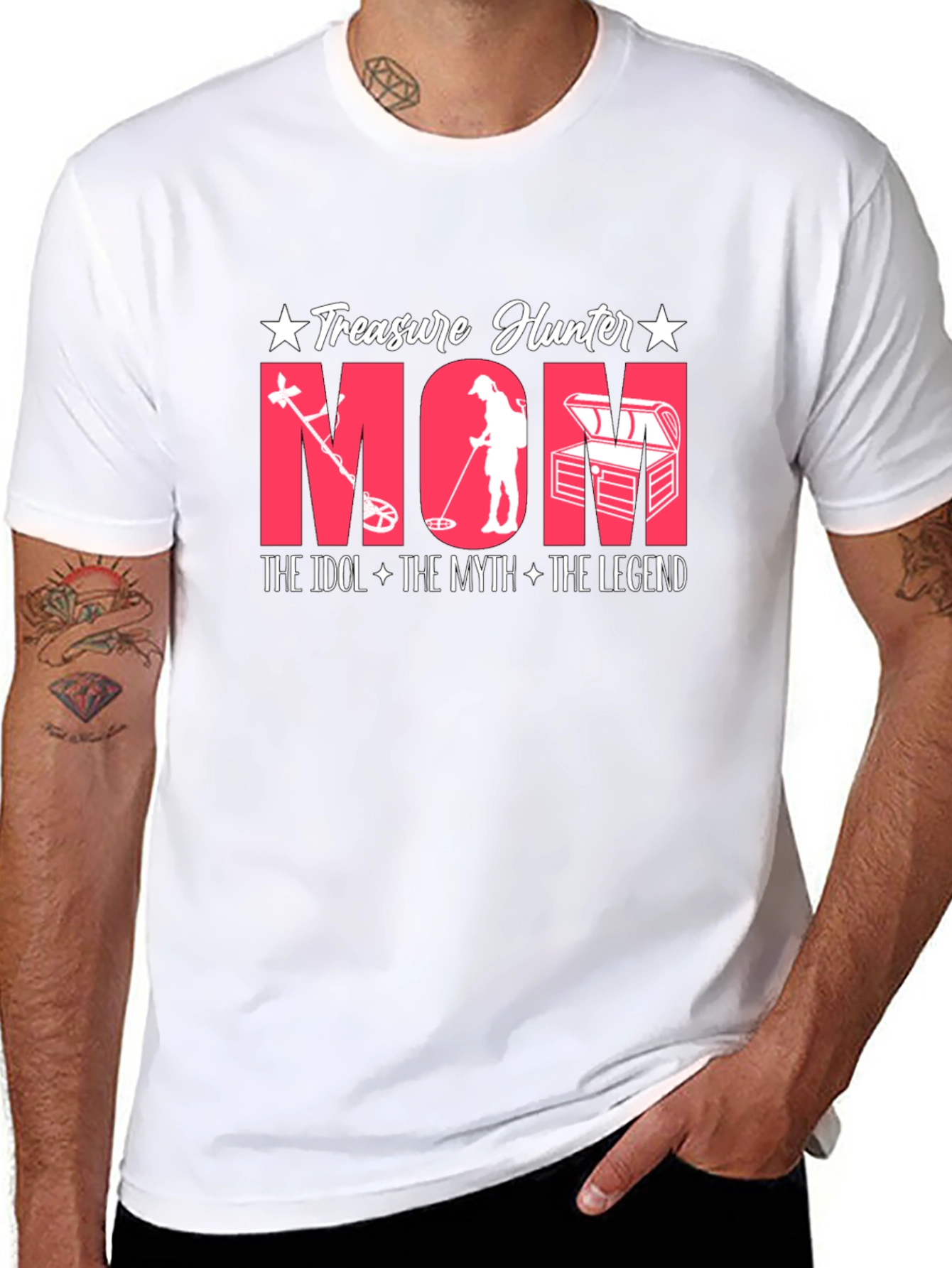 Treasure Hunter Mom Tee - The Idol Myth Legend