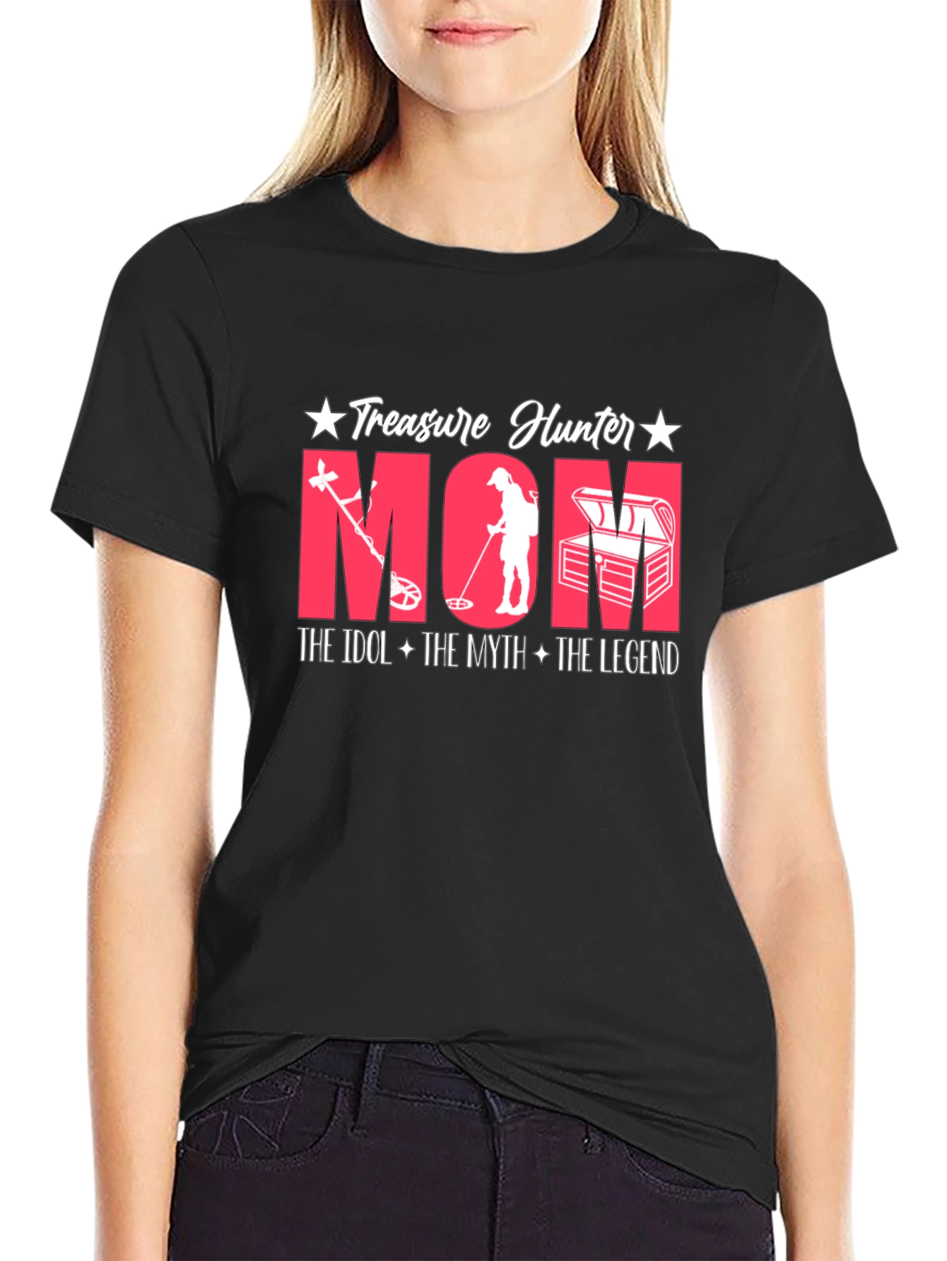 Treasure Hunter Mom Tee - The Idol Myth Legend