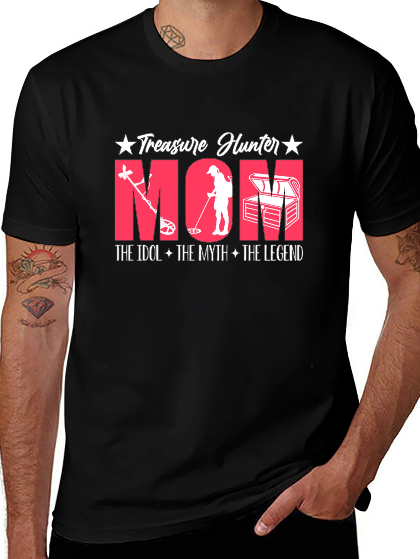 Treasure Hunter Mom Tee - The Idol Myth Legend