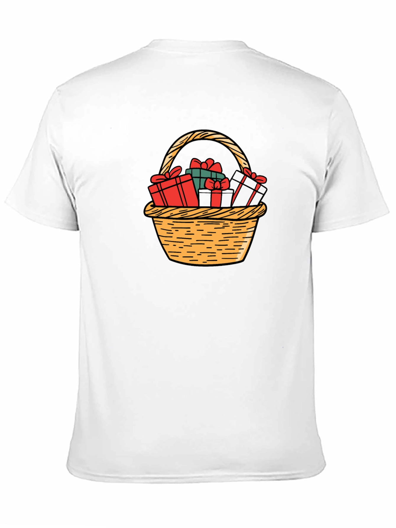 Gift Basket Graphic Tee - Holiday Cheer