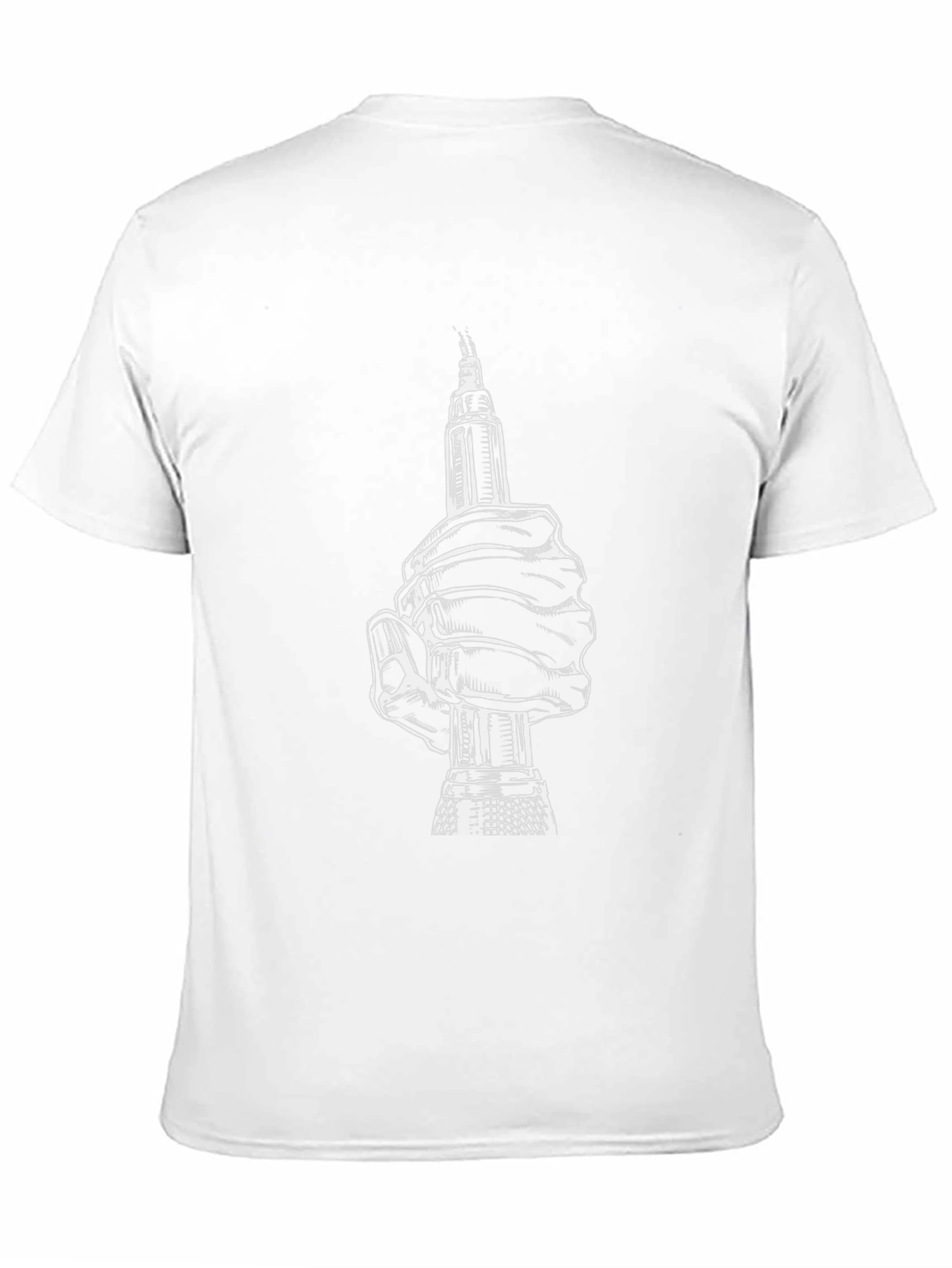 Tattoo Artist Hand Black T-Shirt