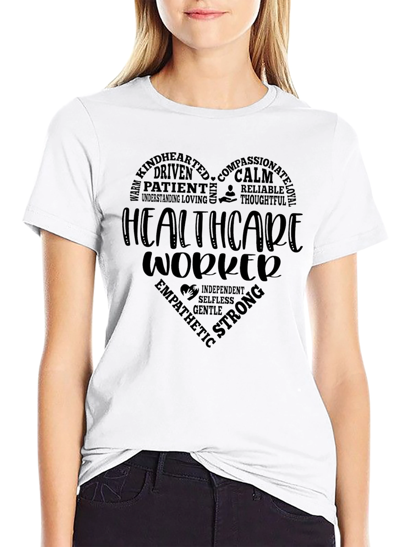Healthcare Worker Heart T-Shirt